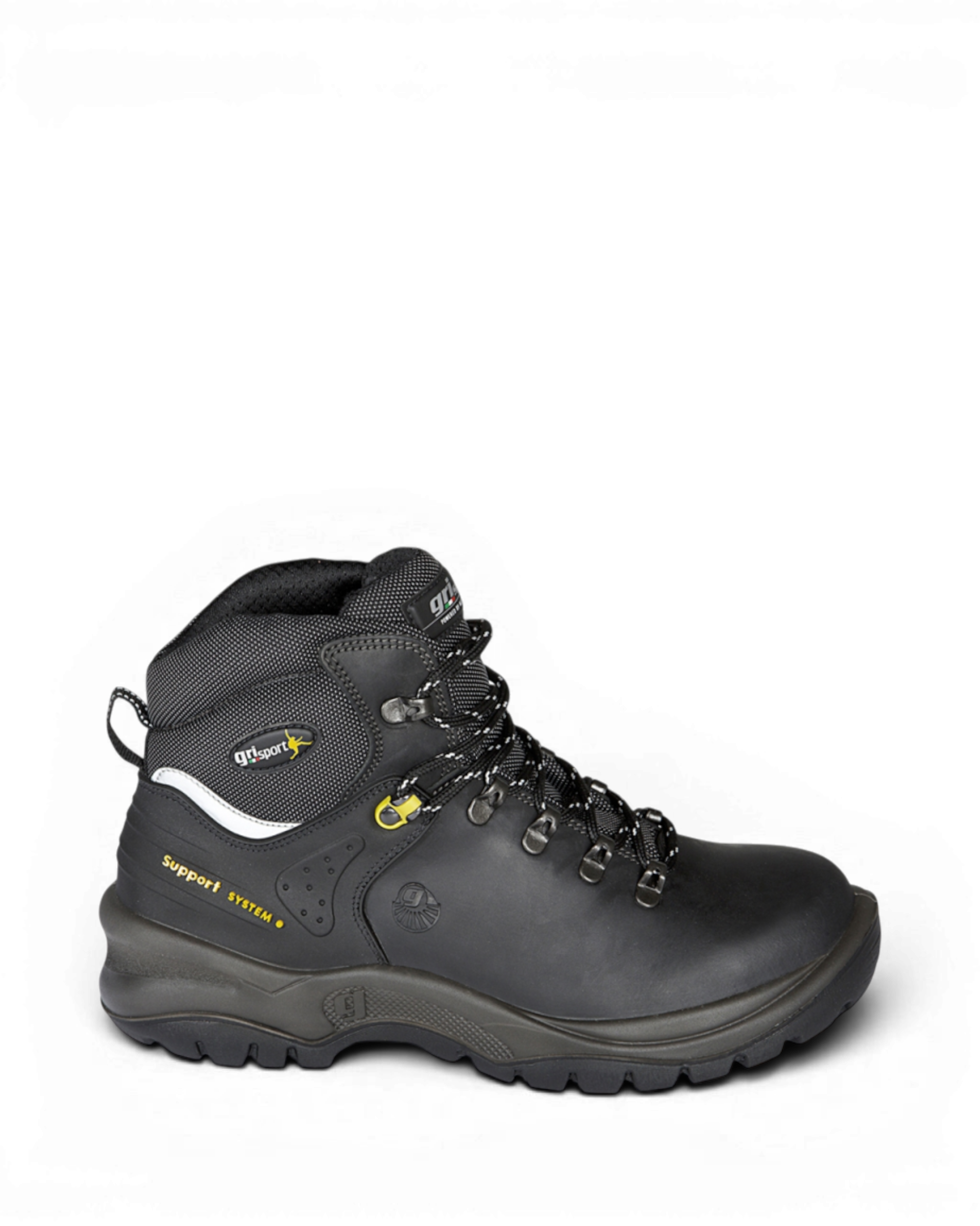 Grisport Safety 773 / 33100 L Nitril Hoog S3 Zwart Zwart