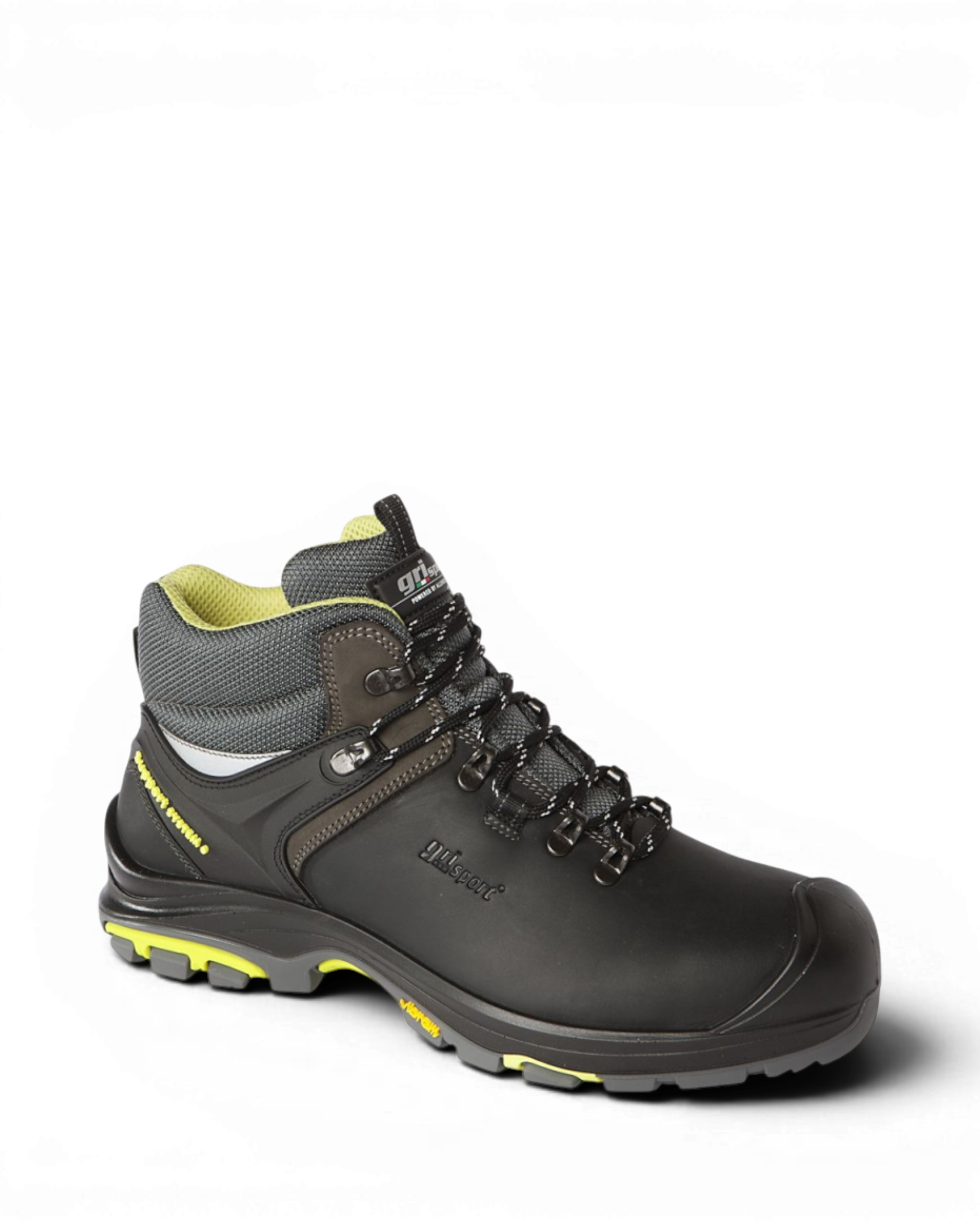 Grisport Safety Tundra / 33504 Hoog S3 Zwart/Lime