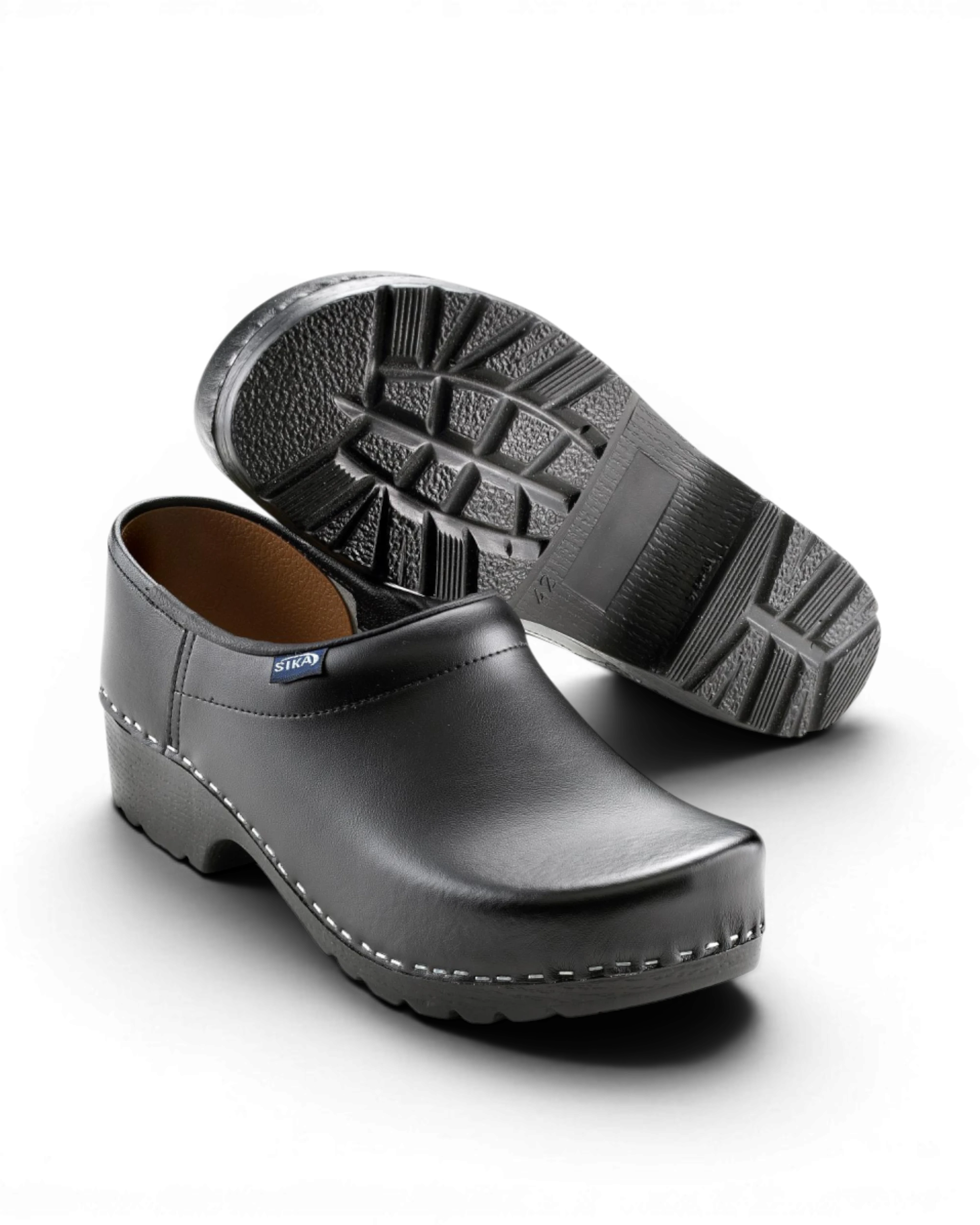 Sika 124 Klomp Traditionel D.H. PU Zwart