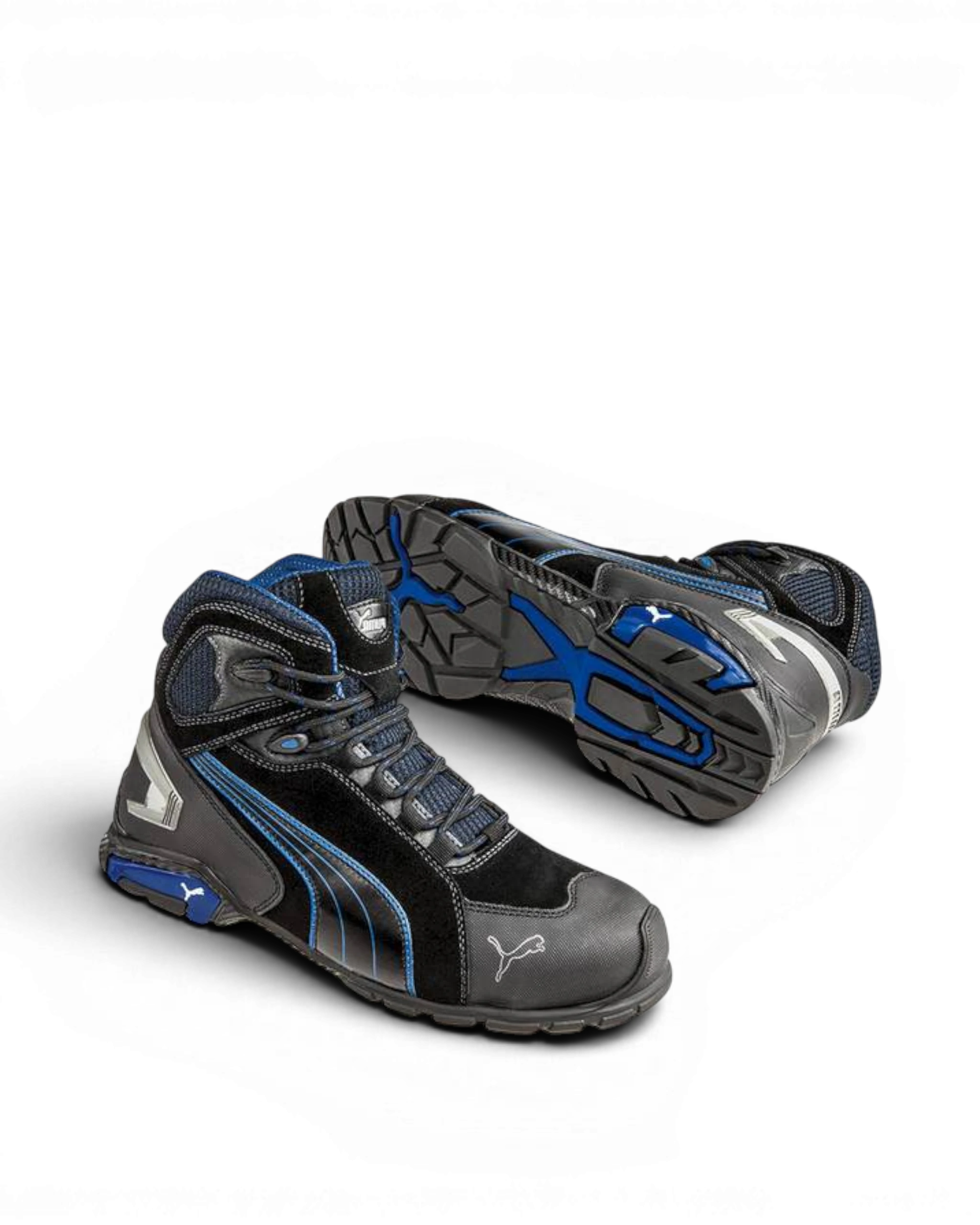Puma Safety Rio Mid 632250 S3 Zwart/Blauw