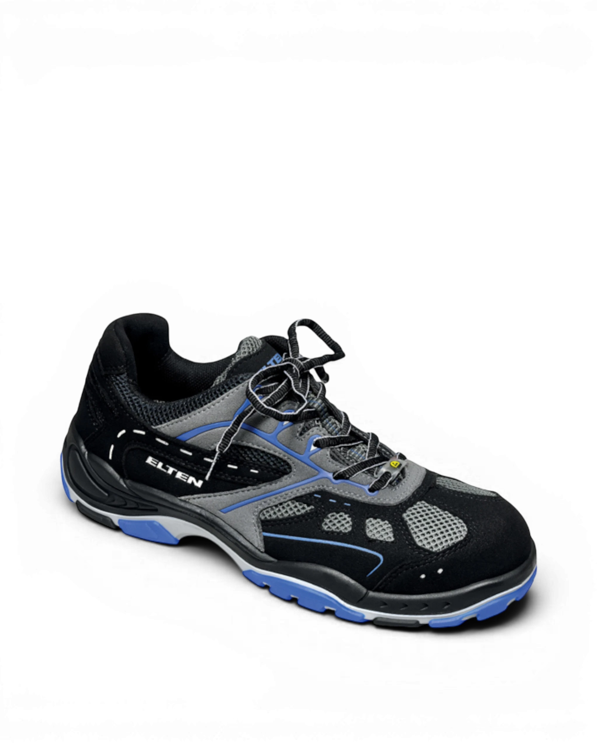 Elten Easy Laag 72178 S1 Zwart/Blauw