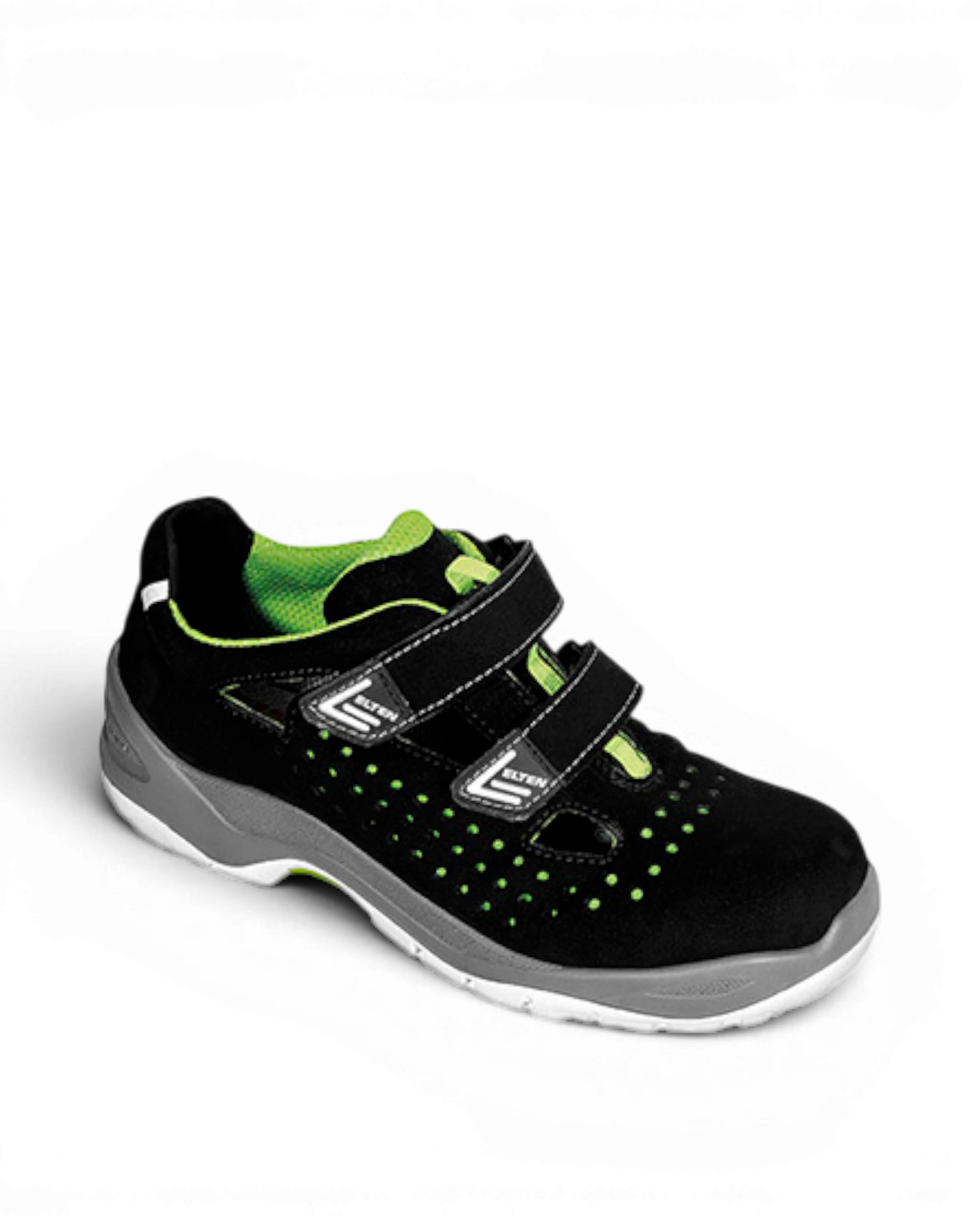 Elten Impulse Easy Sandaal 712551 S1P Zwart/Groen
