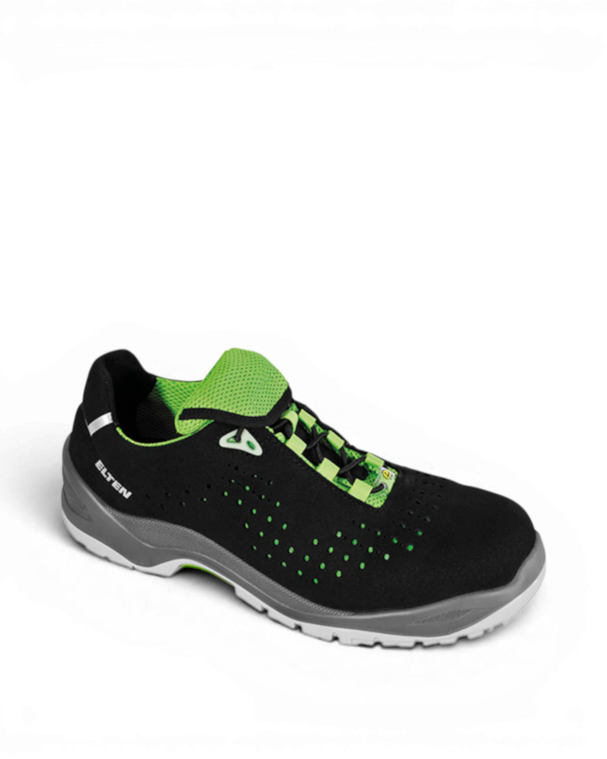 Elten Impulse Laag 722551 S1P Zwart/Groen