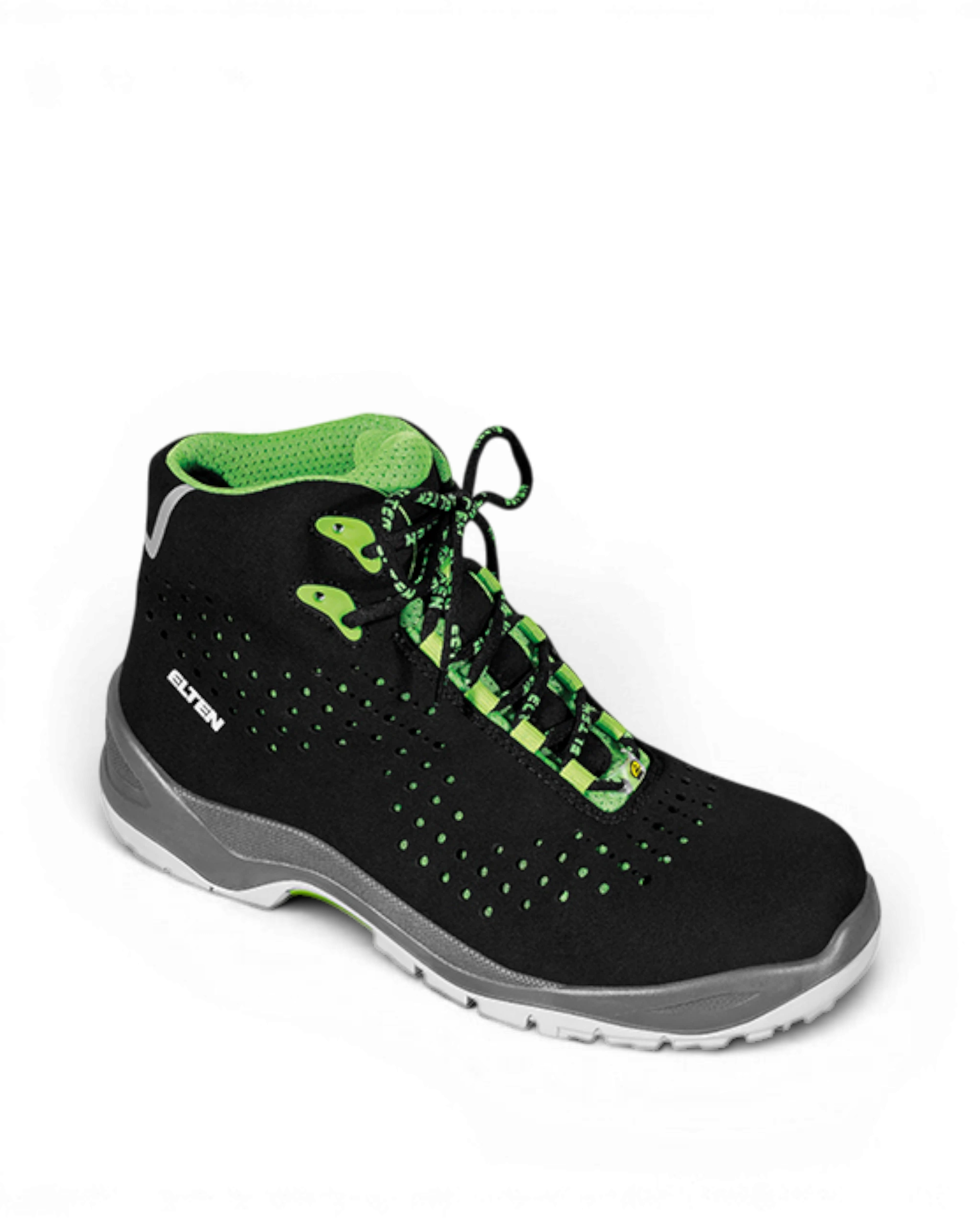 Elten Impulse Mid 762551 S1P Zwart/Groen