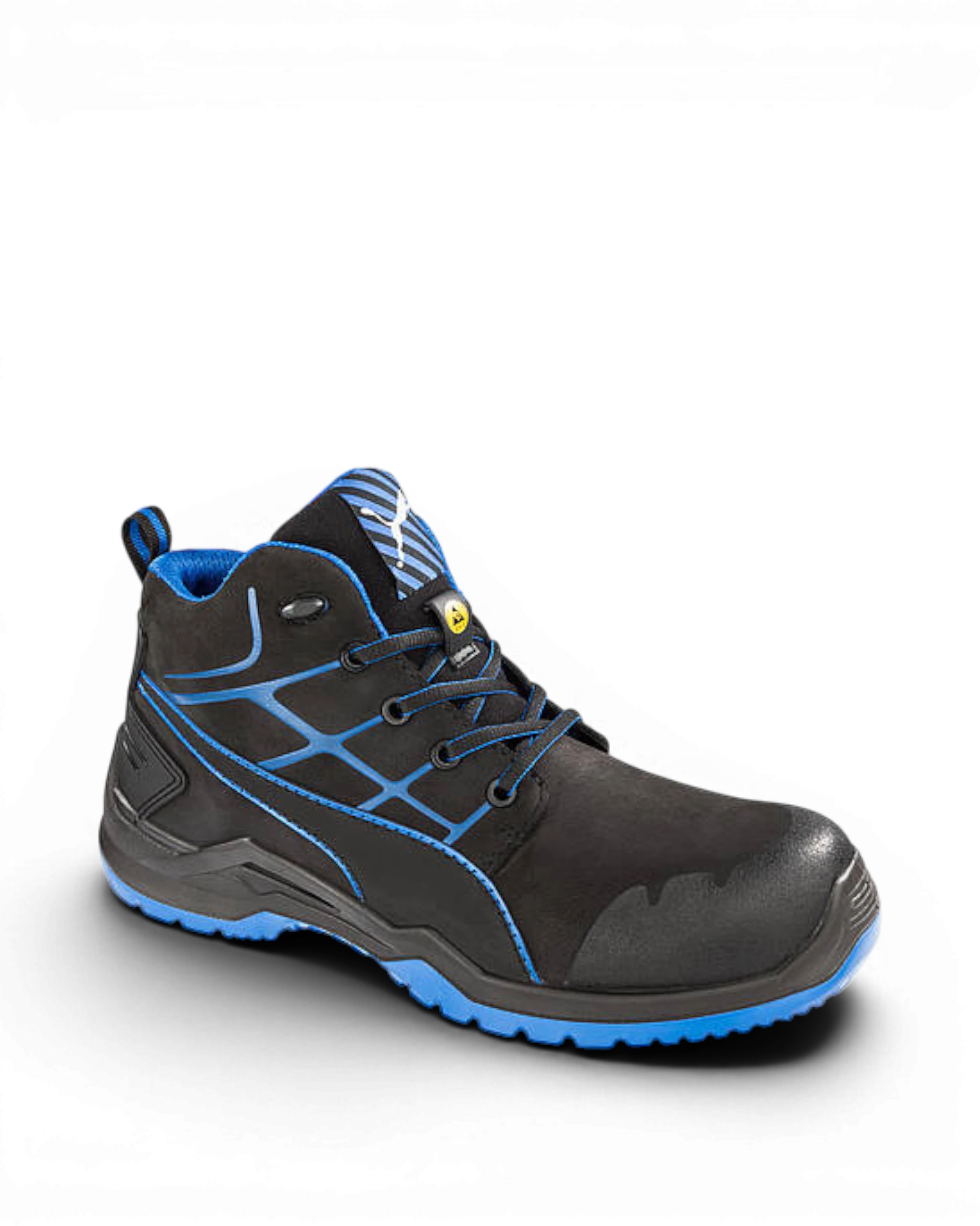 Puma Safety Krypton Mid 634200 S3 Zwart/Blauw