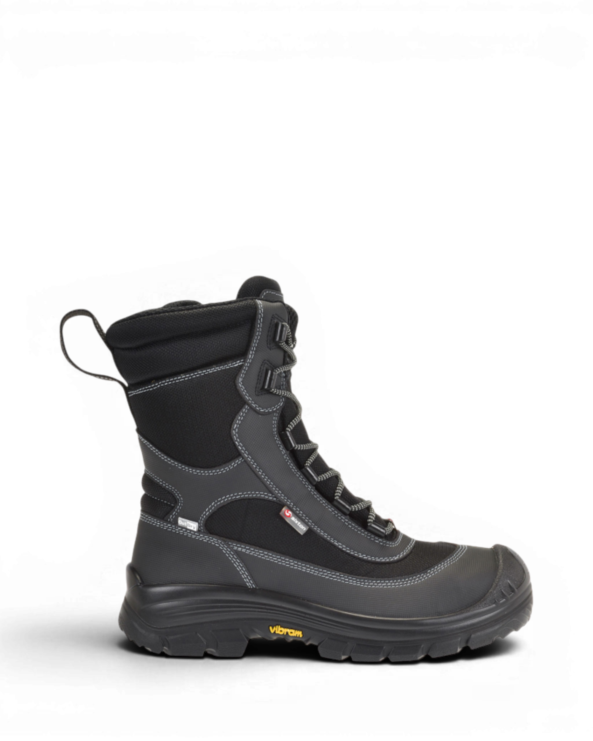 Sixton 88056-05 Avalon Veterlaars S3 Hdry + rits Zwart