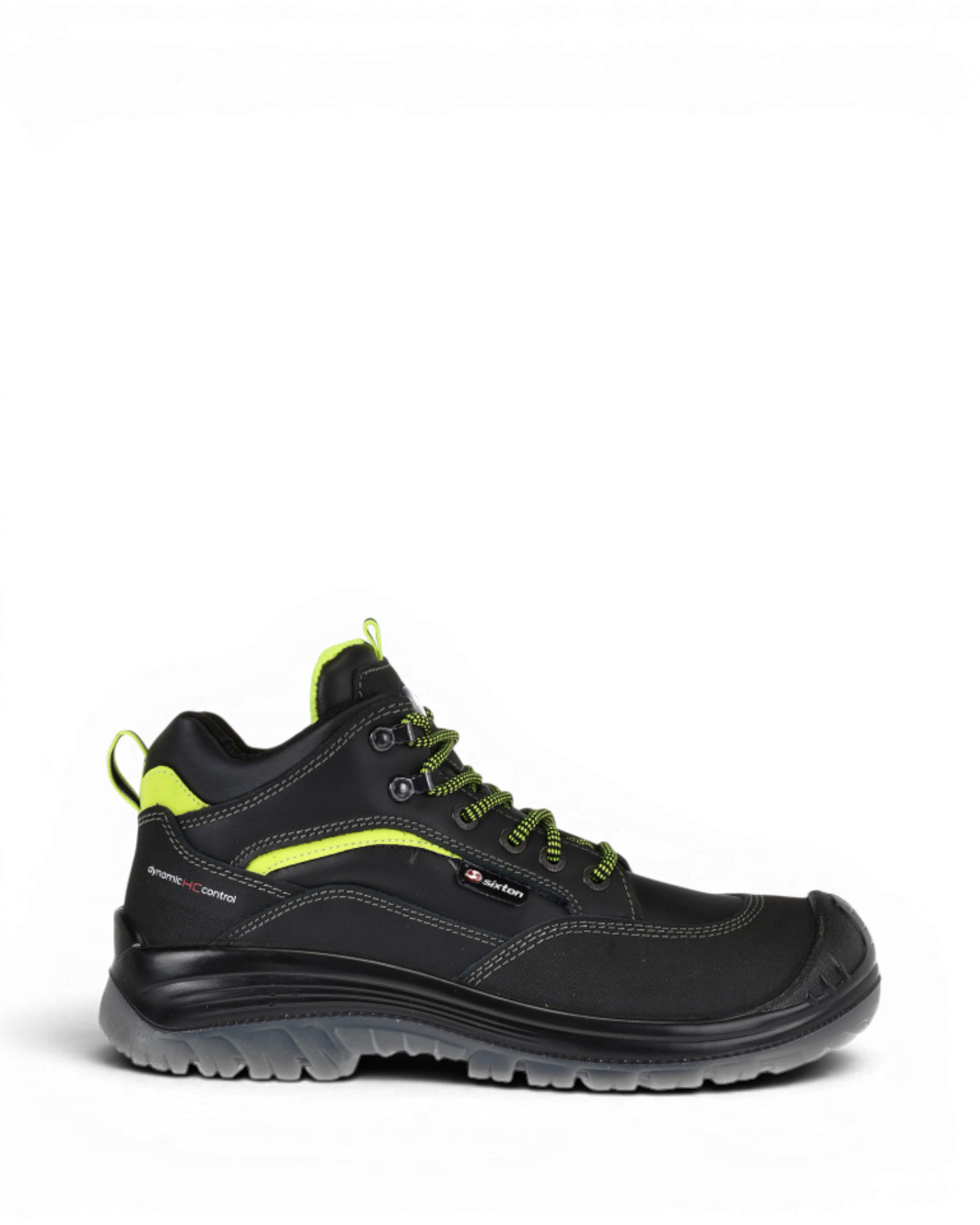 Sixton 81154-11 Montauk Hoog S3 Zwart/Lime