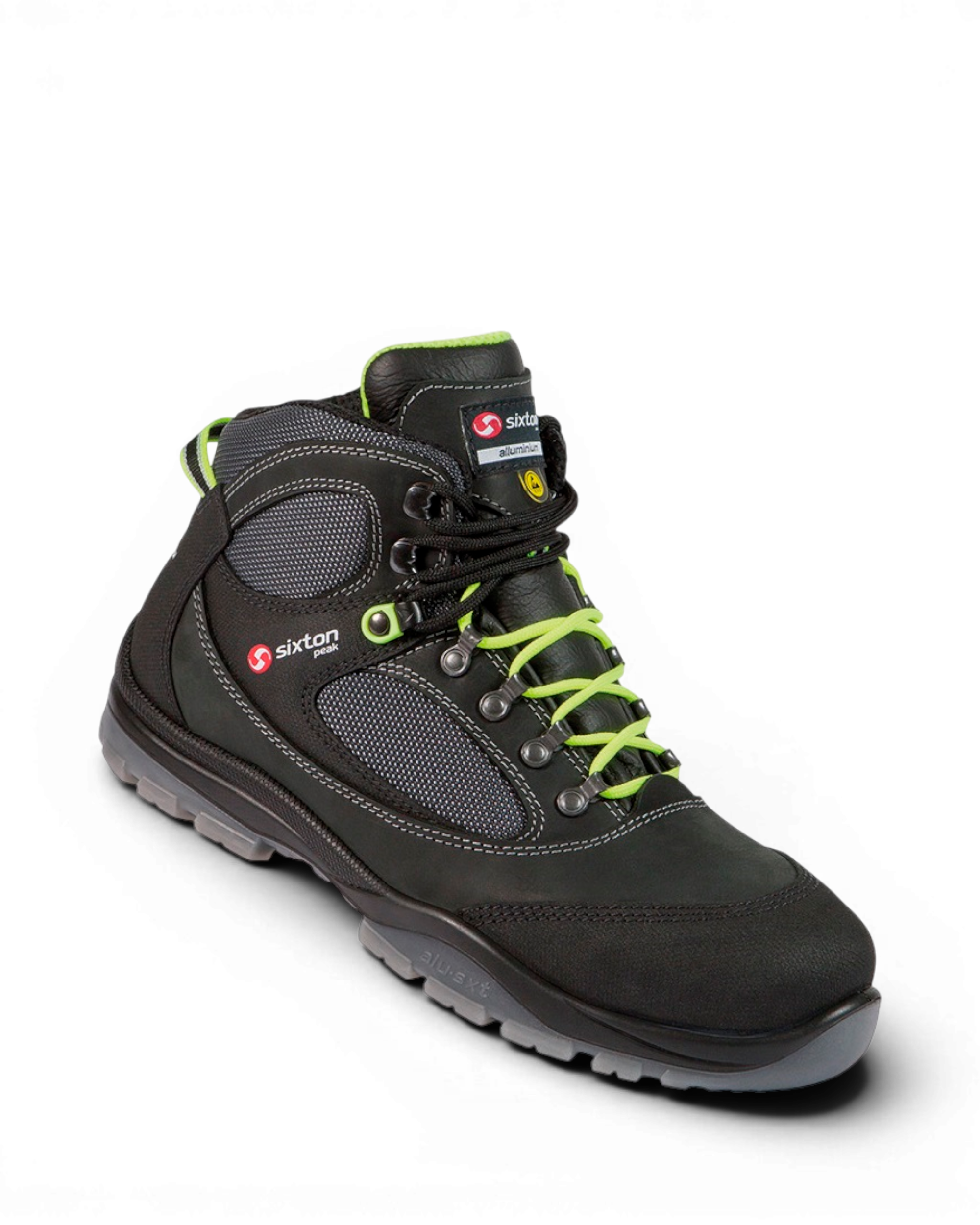 Sixton 93339-00 Sound Hoog S3 Zwart/Lime