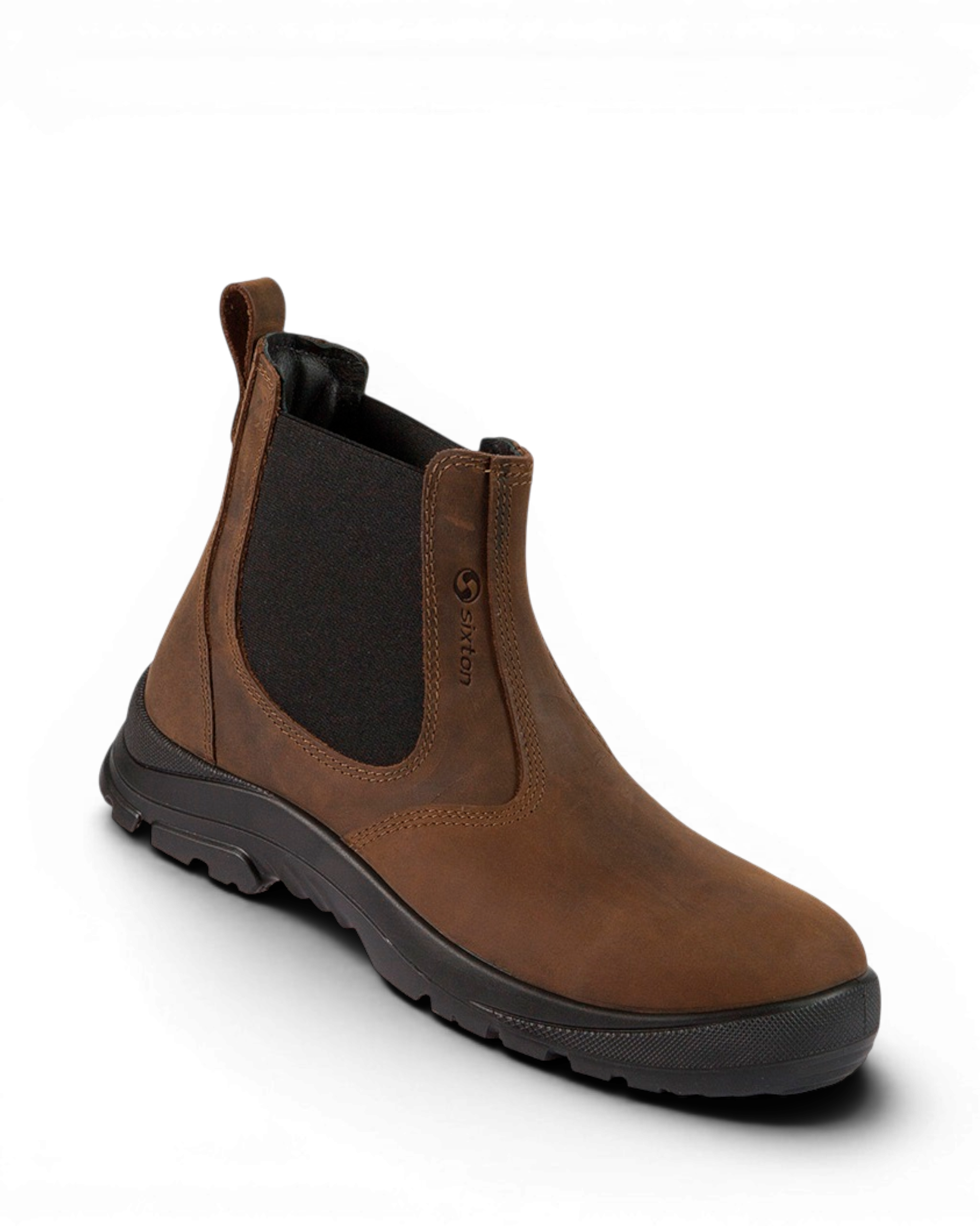 Sixton 10349-01 Dealer Hoog S3 Bruin/Zwart