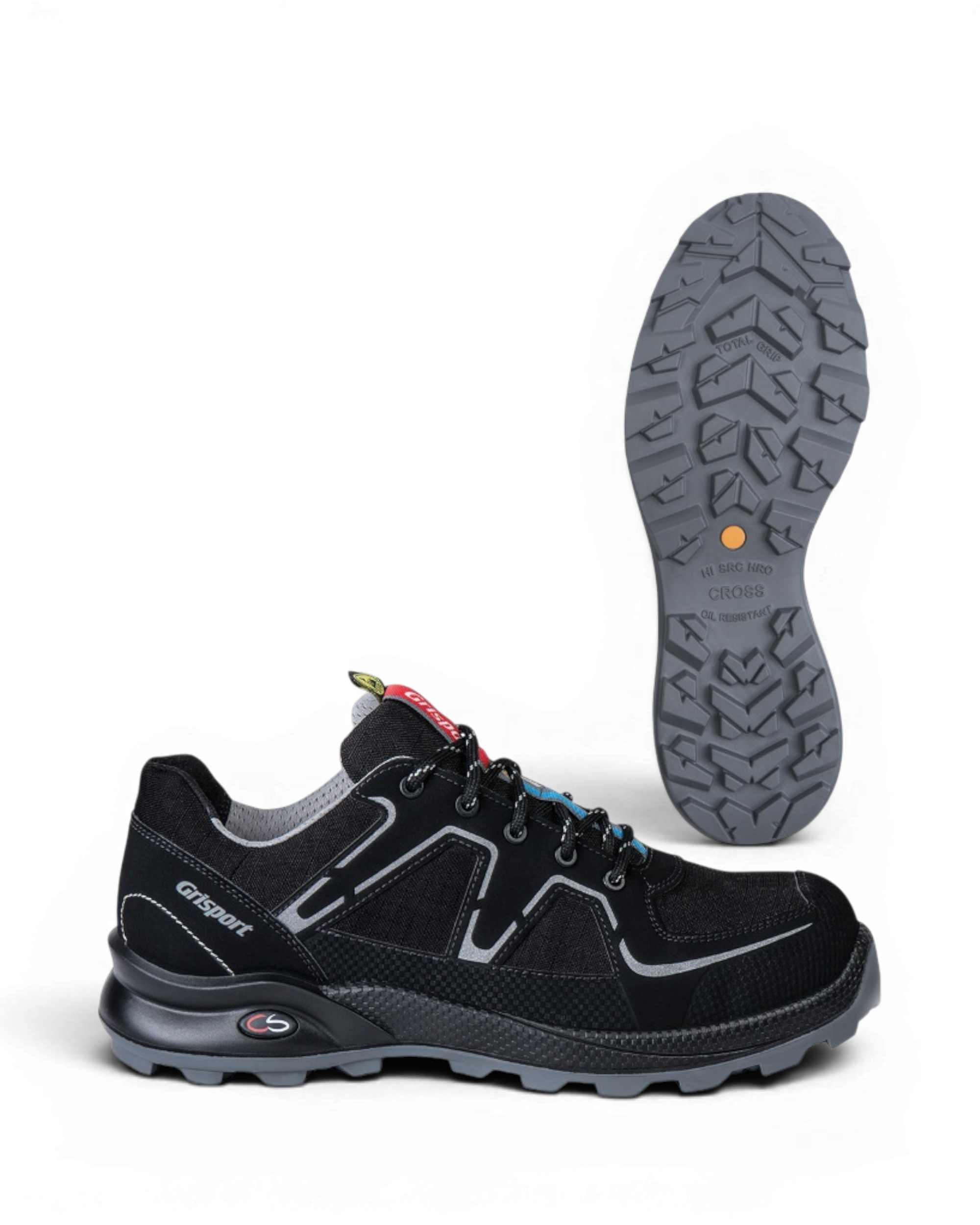 Grisport Safety Cross Nordic / 33603 Laag S3 ESD Zwart/Zilver