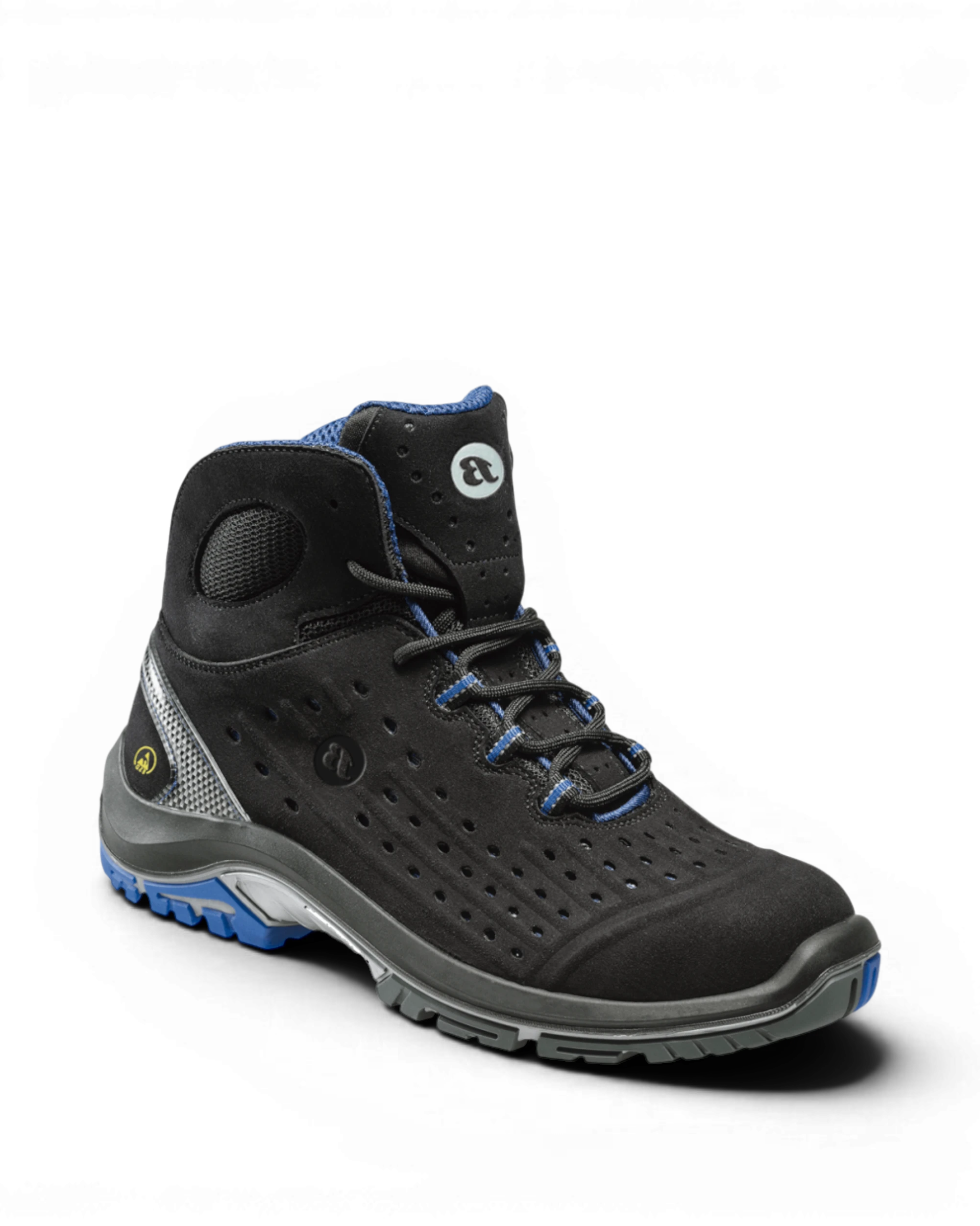 Bata Sync Hoog S1P Zwart/Blauw