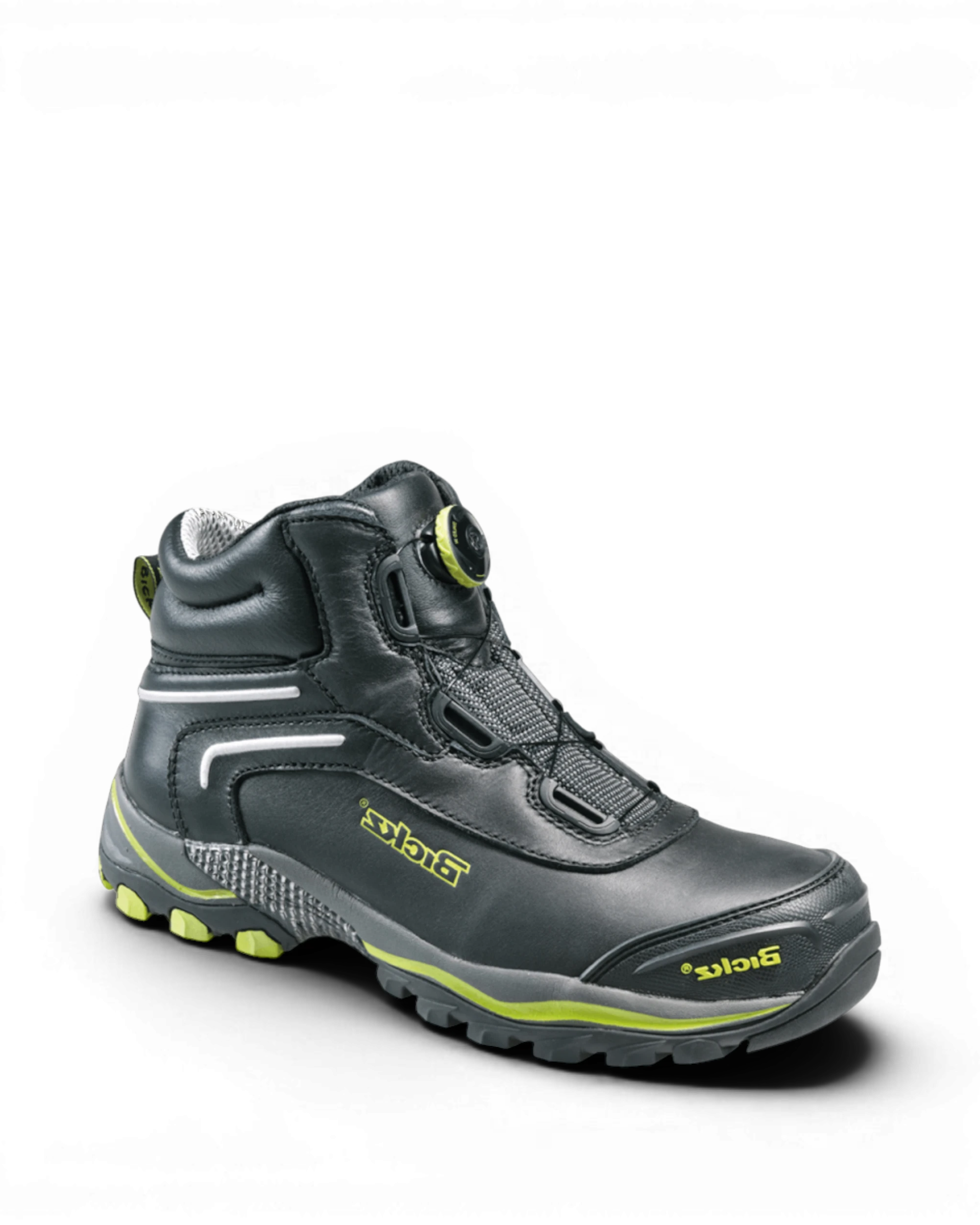 Bata Bickz Hoge Veiligheidsschoen 305 BOA S3 Zwart/Geel