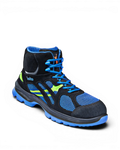 Atlas Schoen Flash 8205 Hoog S1P Zwart/Blauw