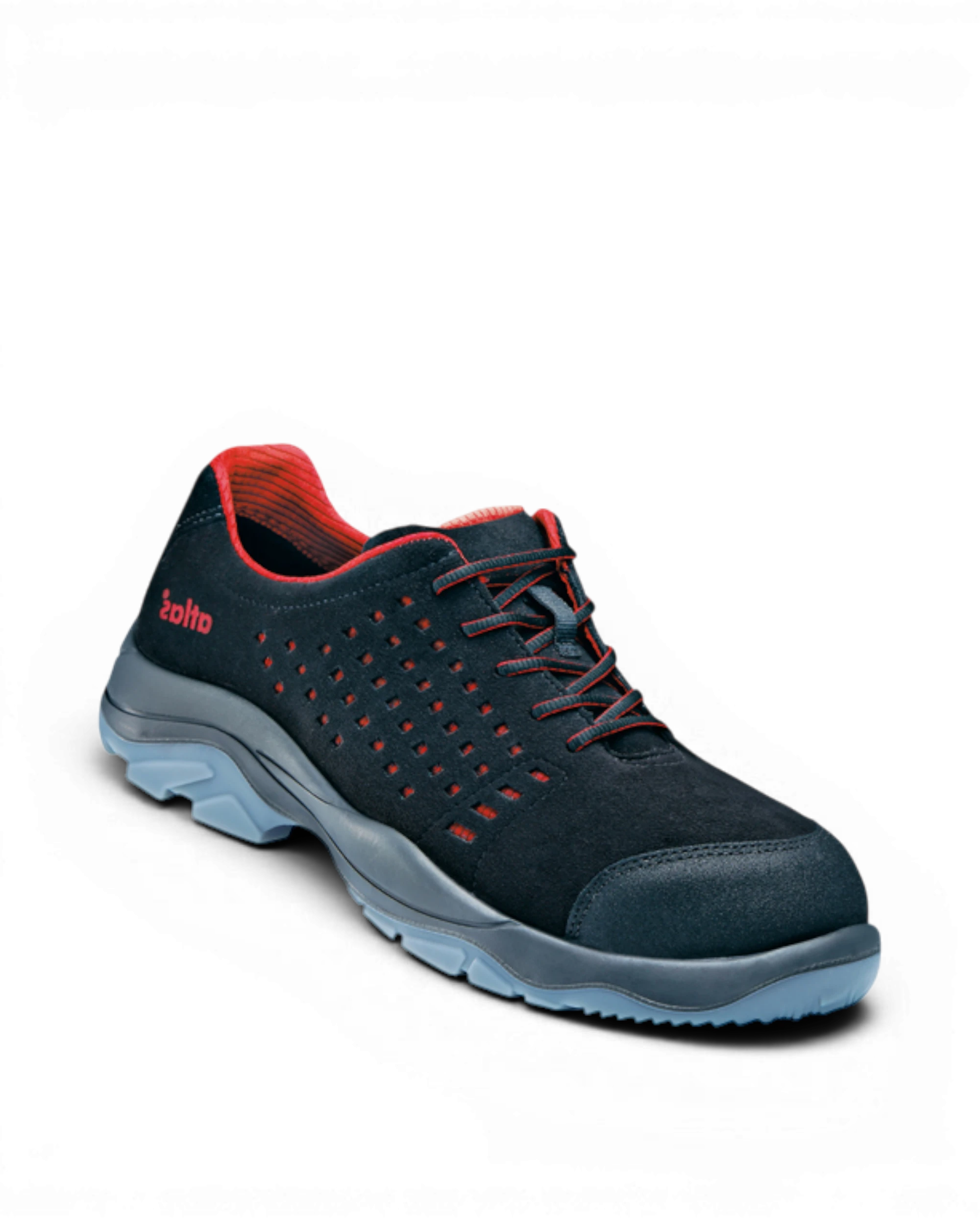 Atlas Schoen SL 30 Laag S1 Zwart/Rood