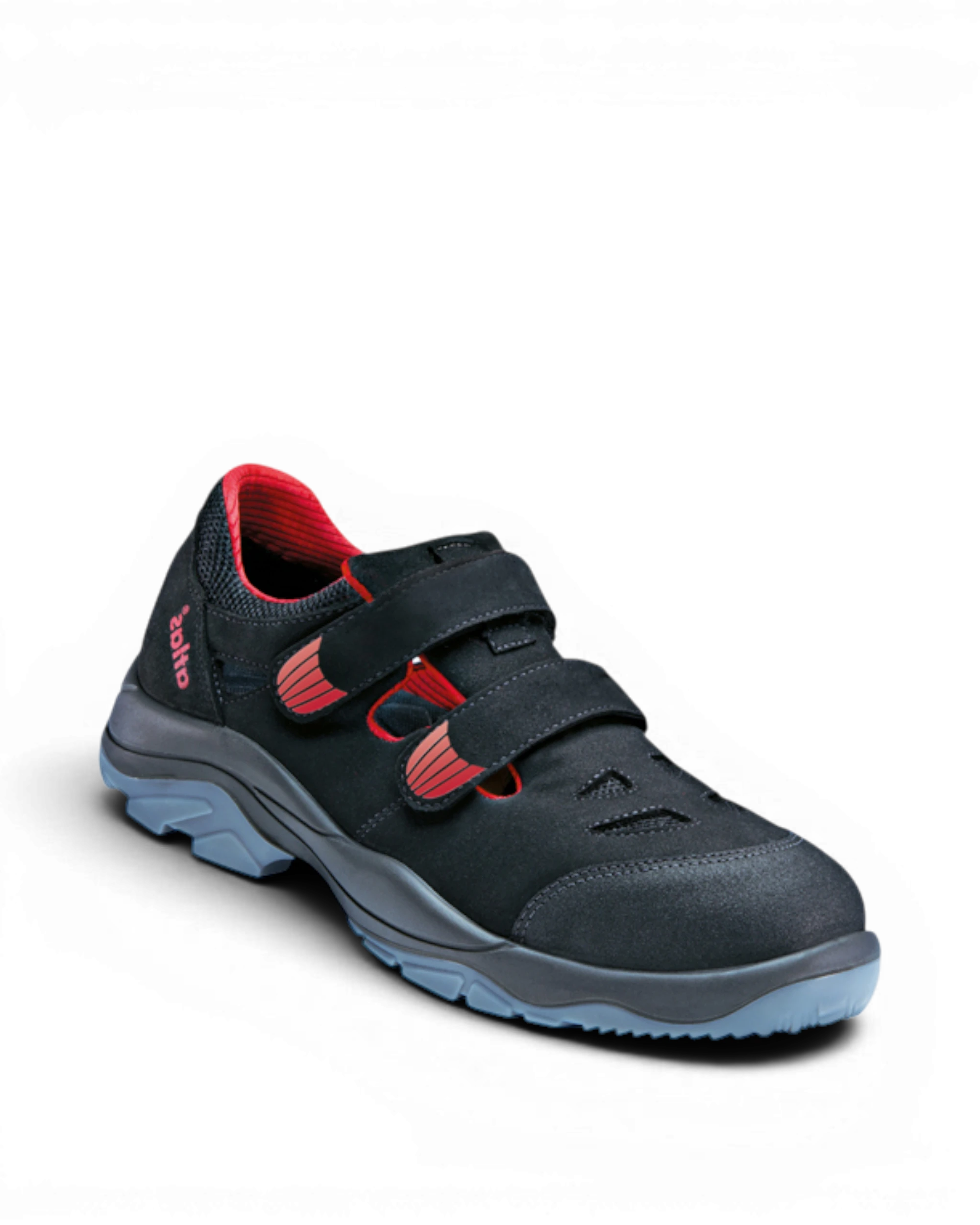 Atlas Schoen SL 36 Laag S1 Zwart/Rood