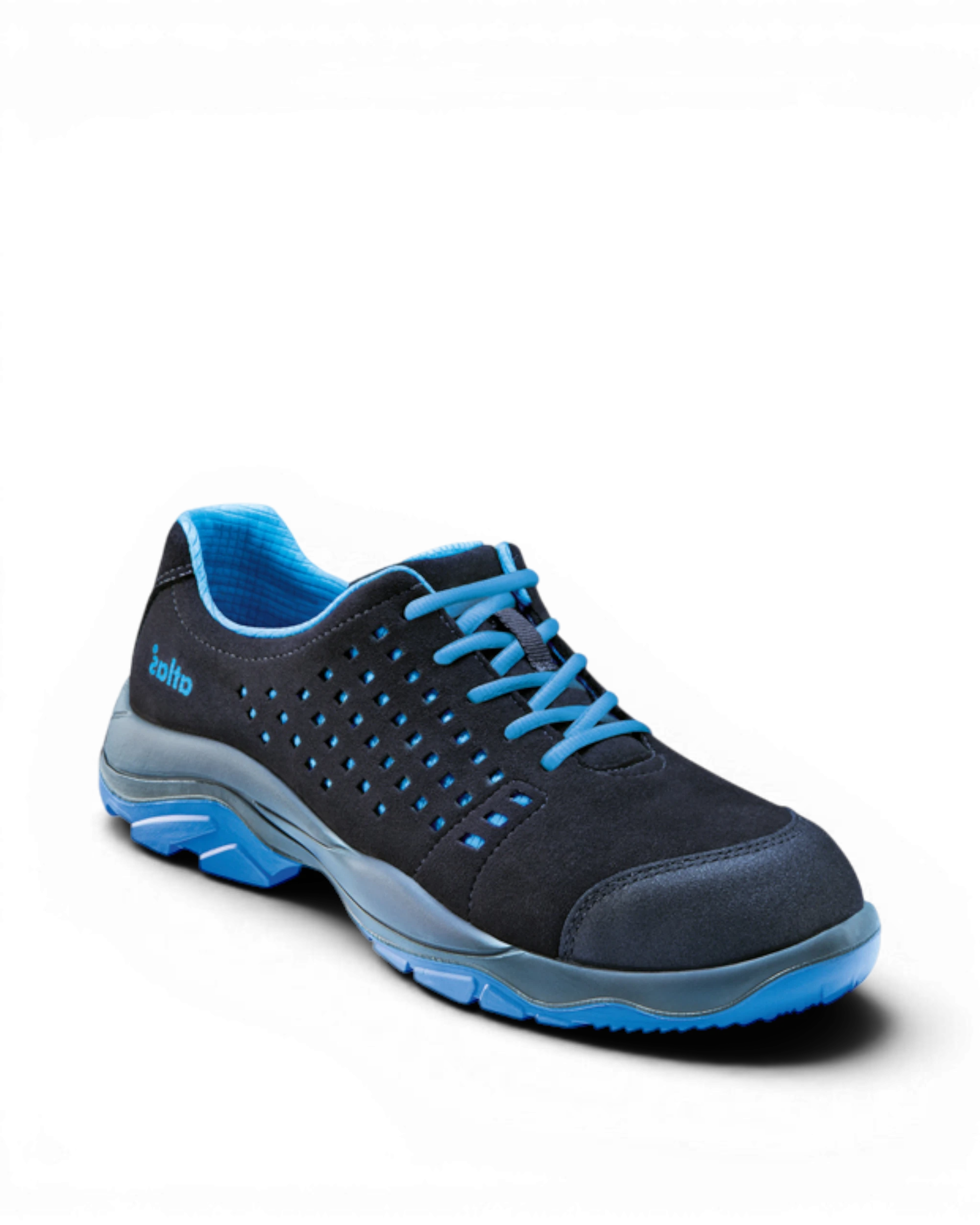Atlas Schoen SL 40 Laag S1 Zwart/Blauw