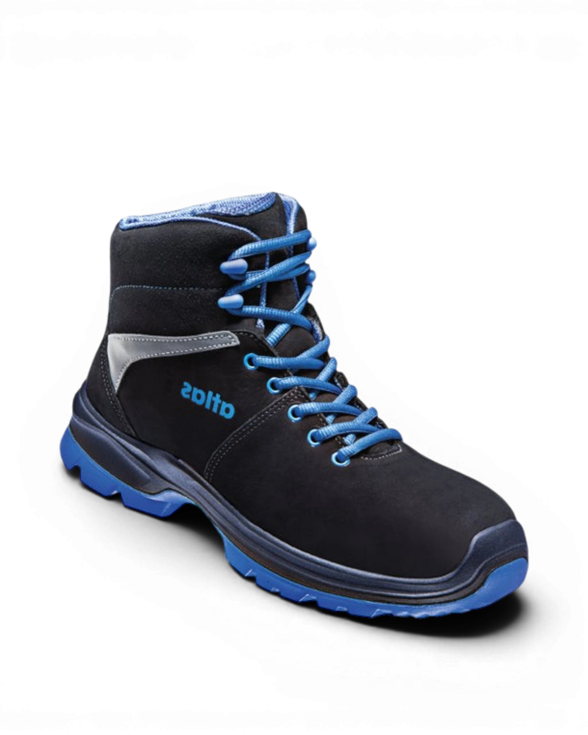Atlas Schoen SL 80 2.0 Hoog S2 Zwart/Blauw W12
