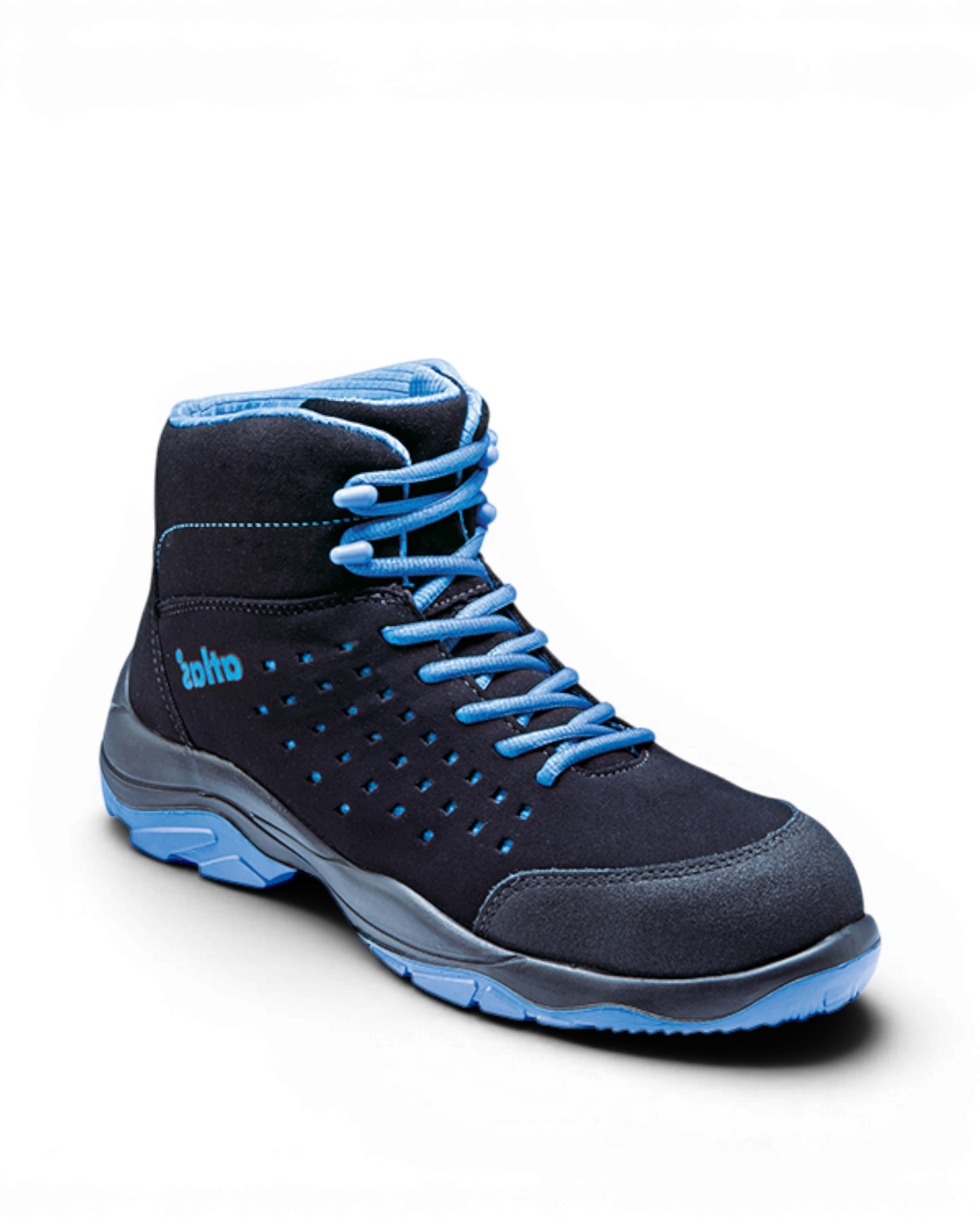 Atlas Schoen SL 82 2.0 Hoog S1 Zwart/Blauw
