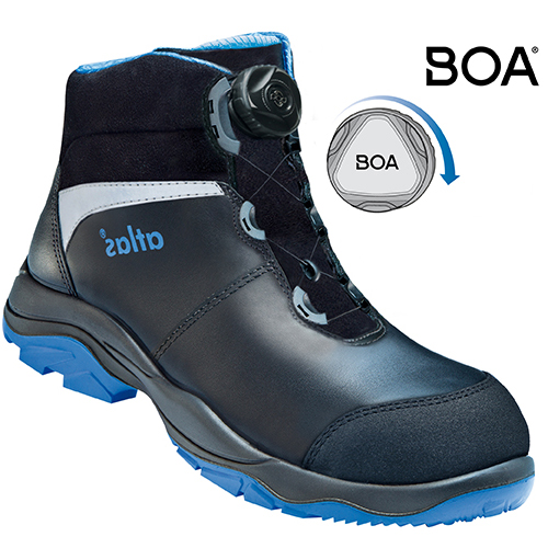Atlas Schoen SL 9845 XP 2.0 BOA Hoog S3 Zwart/Blauw