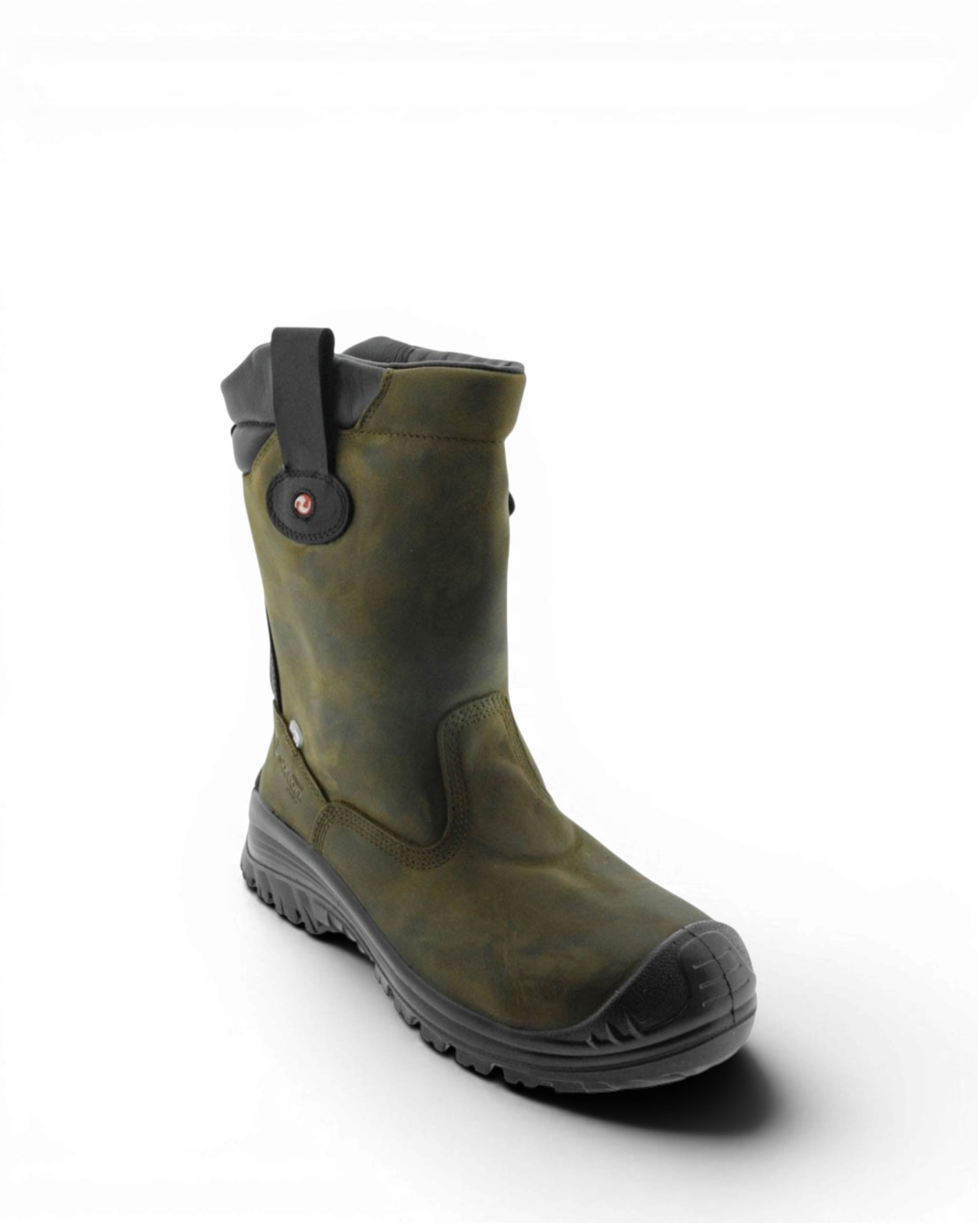 Sixton 81411-07 Ranch Laars Hdry Hoog S3 + KN Gevoerd Bruin/Zwart
