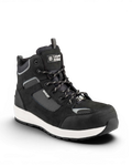BuckBootz Largobay Sneaker Mid BAZ S1P ESD Zwart Zwart