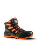 BuckBootz Schoen BVIZ2 Hoog S3 + KN Zwart/Oranje Zwart/Oranje BVIZ2OR