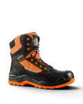 BuckBootz Schoen BVIZ1 Hoog S7S + KN Zwart/Oranje Zwart/Oranje BVIZ1OR