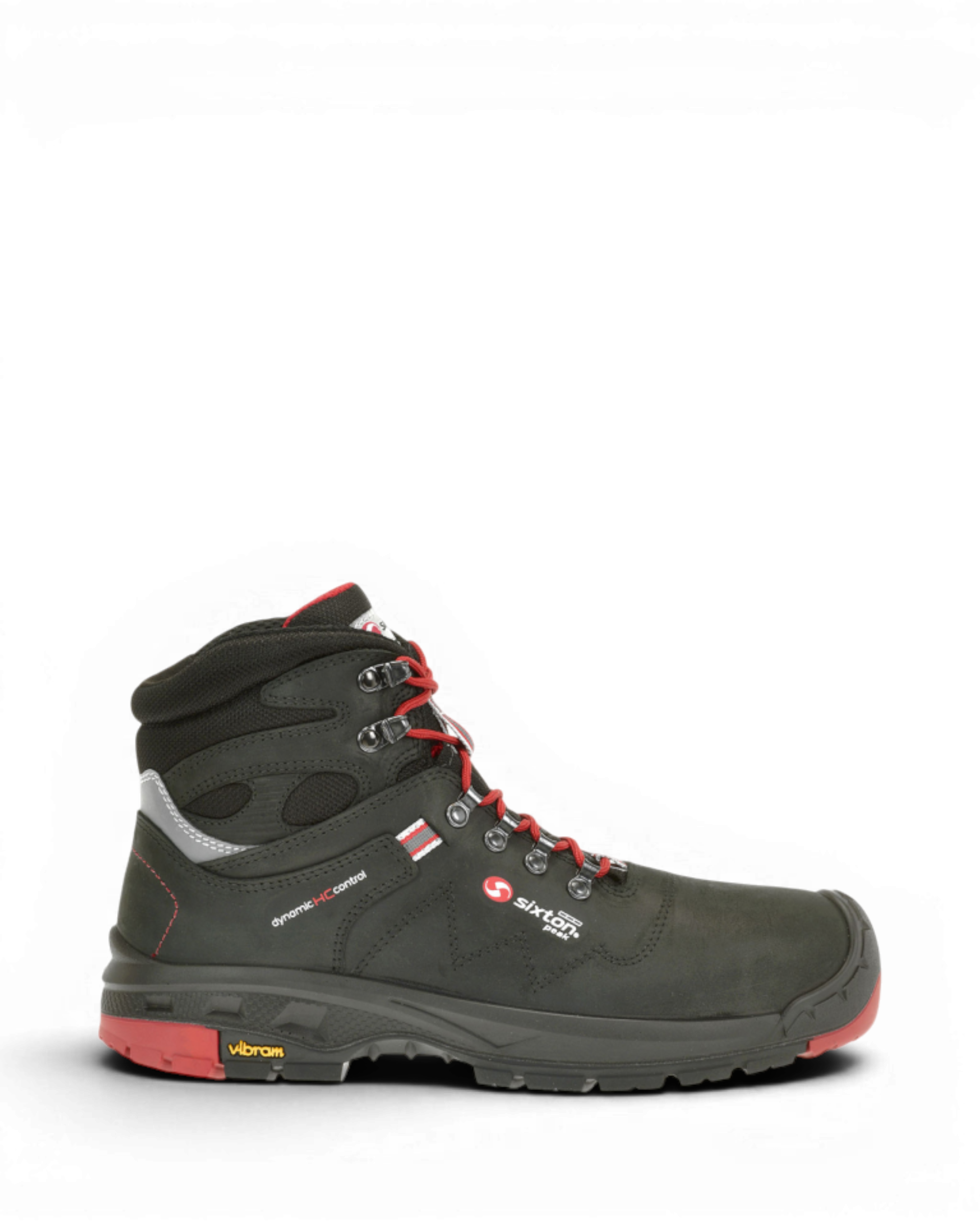 Sixton 30329-06 Tonale Hoog S3 Zwart/Rood