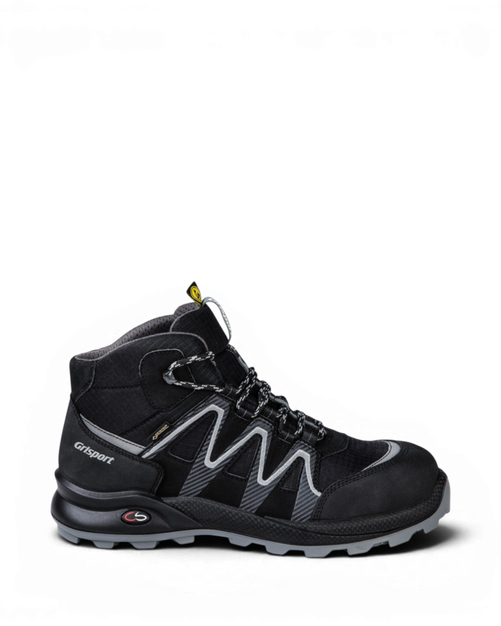 Grisport Safety Cross GTX Line / 33663 Hoog S3 ESD Zwart/Zilver
