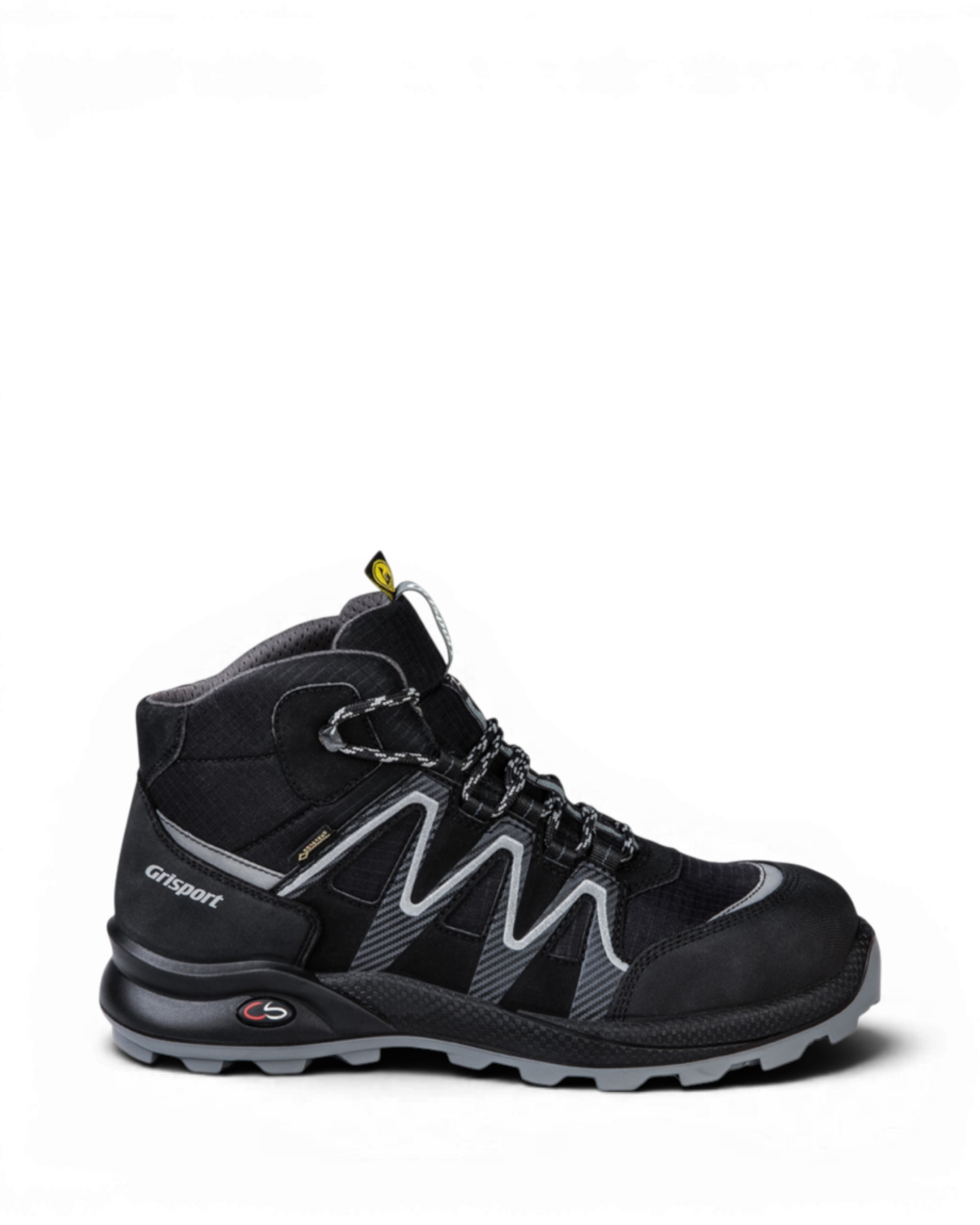 Grisport Safety Cross GTX Line / 33663 Hoog S3 ESD Zwart/Zilver