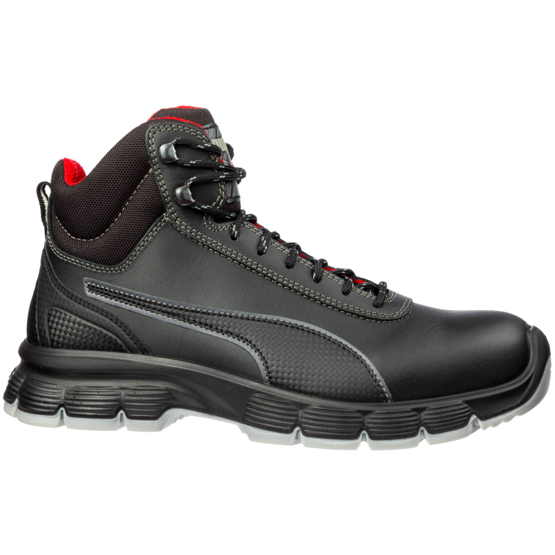 Puma Safety Condor Mid 630101 S3 Zwart/Rood