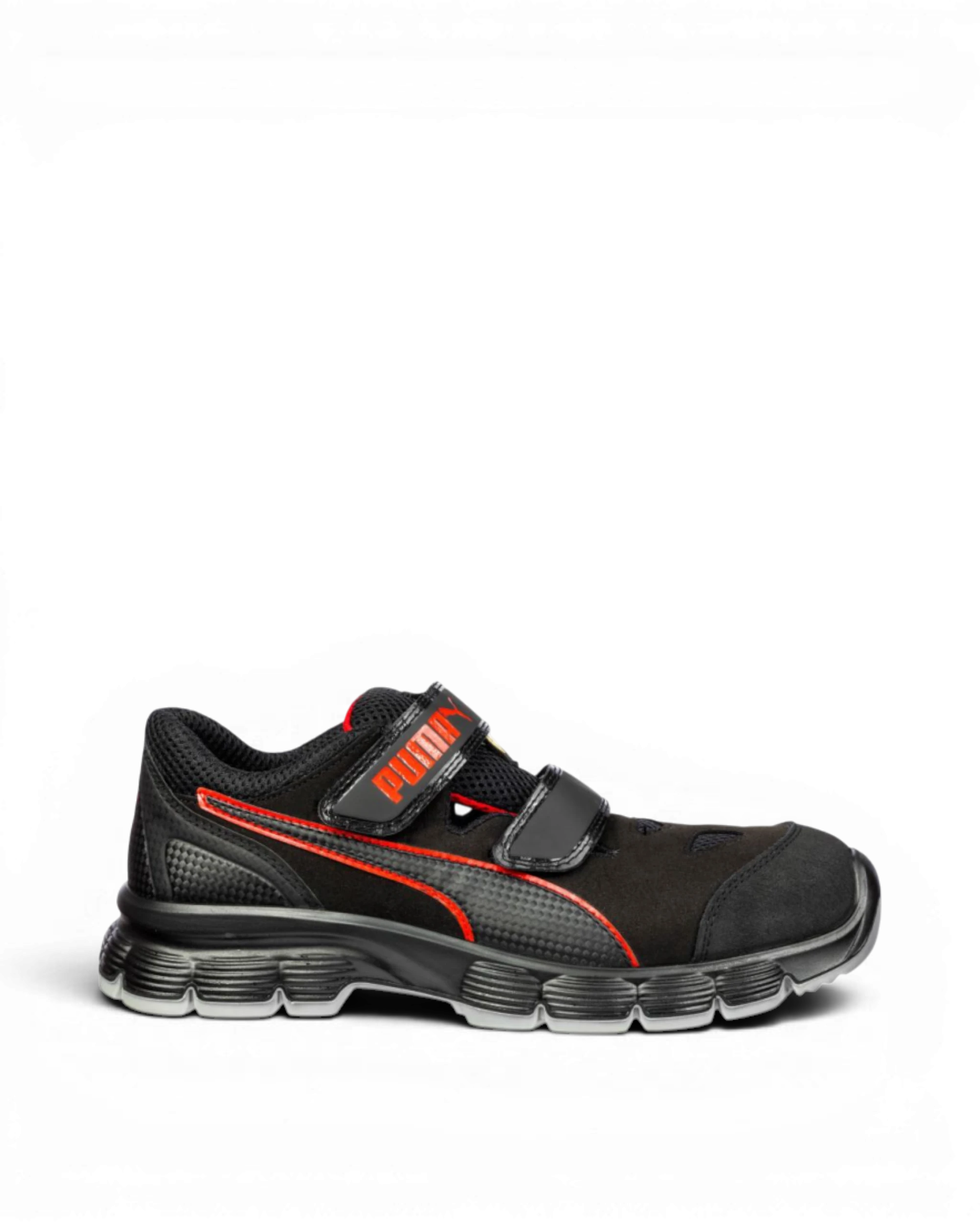 Puma Safety Aviat Laag 640891 S1P Zwart/Rood