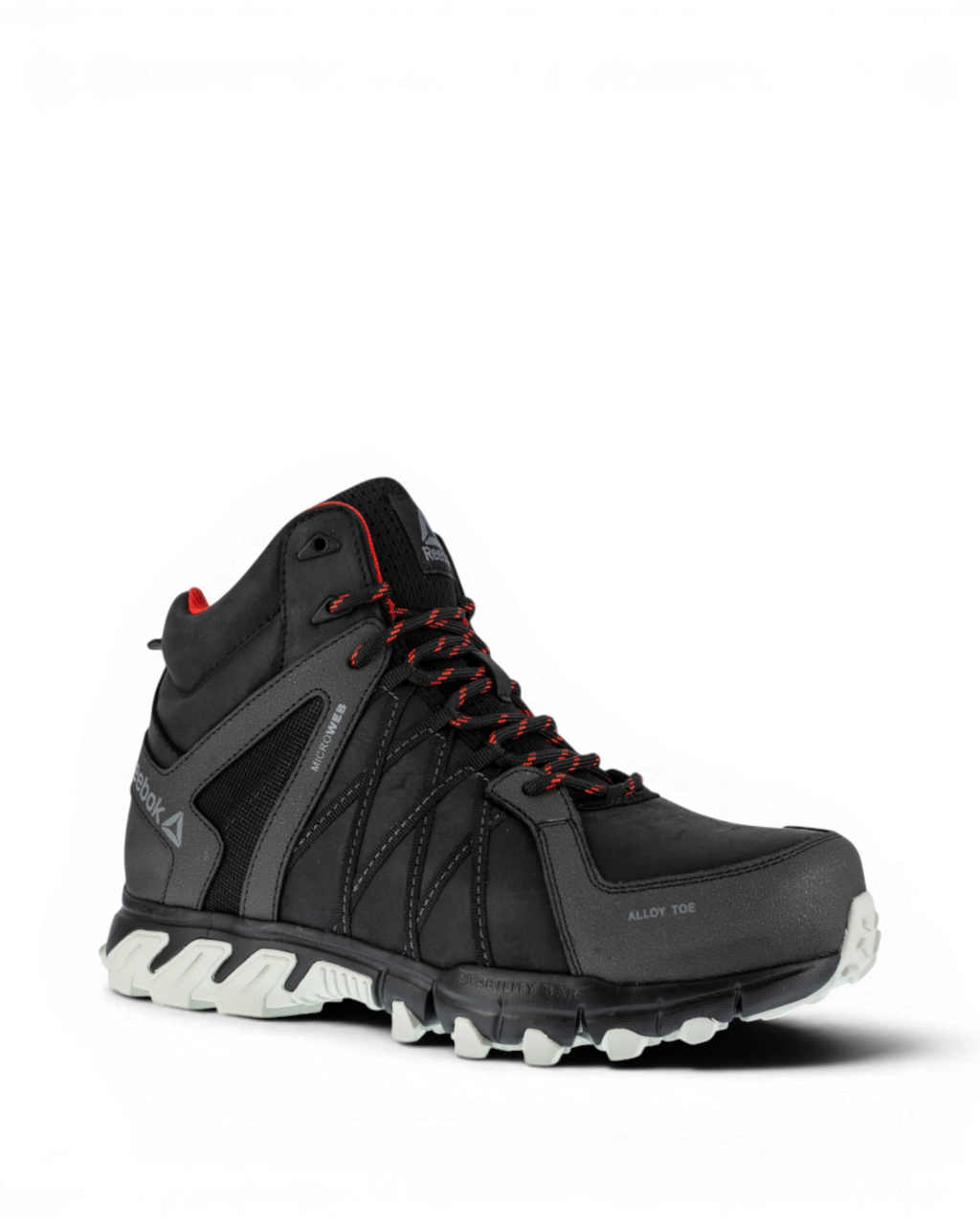 Reebok Trail Grip IB1052 Hoog S3 Zwart/Rood