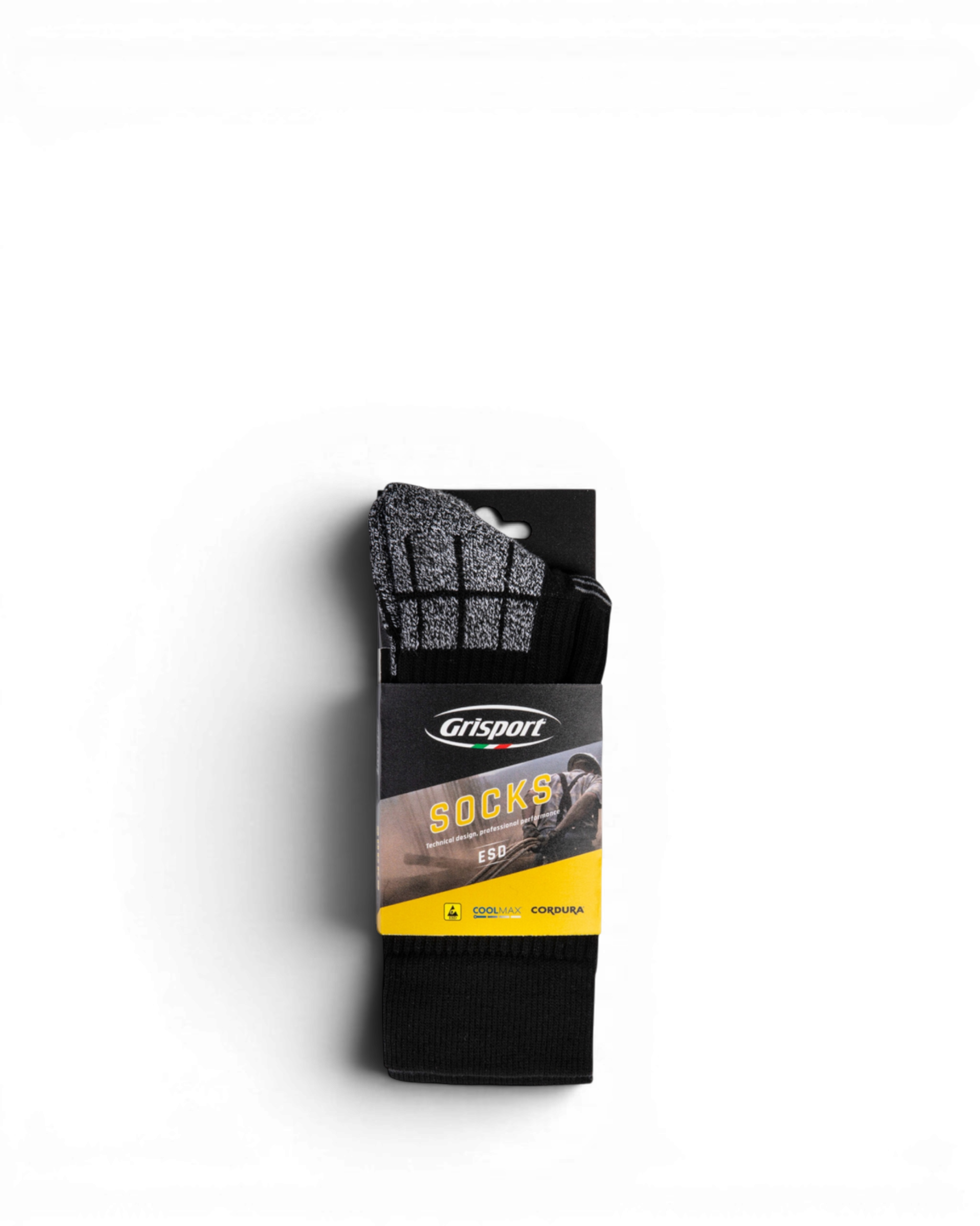 Grisport ESD Sokken 25107 Grijs/Zwart