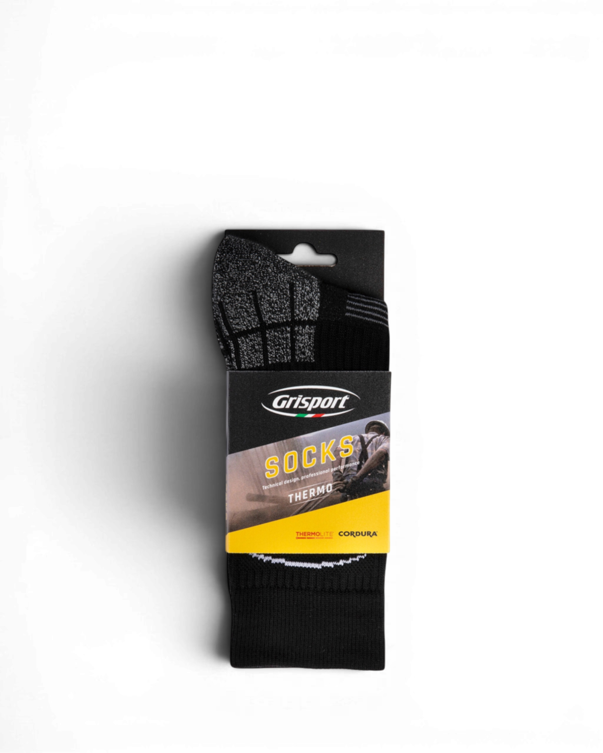 Grisport Thermo Sokken 25111 Zwart/Grijs