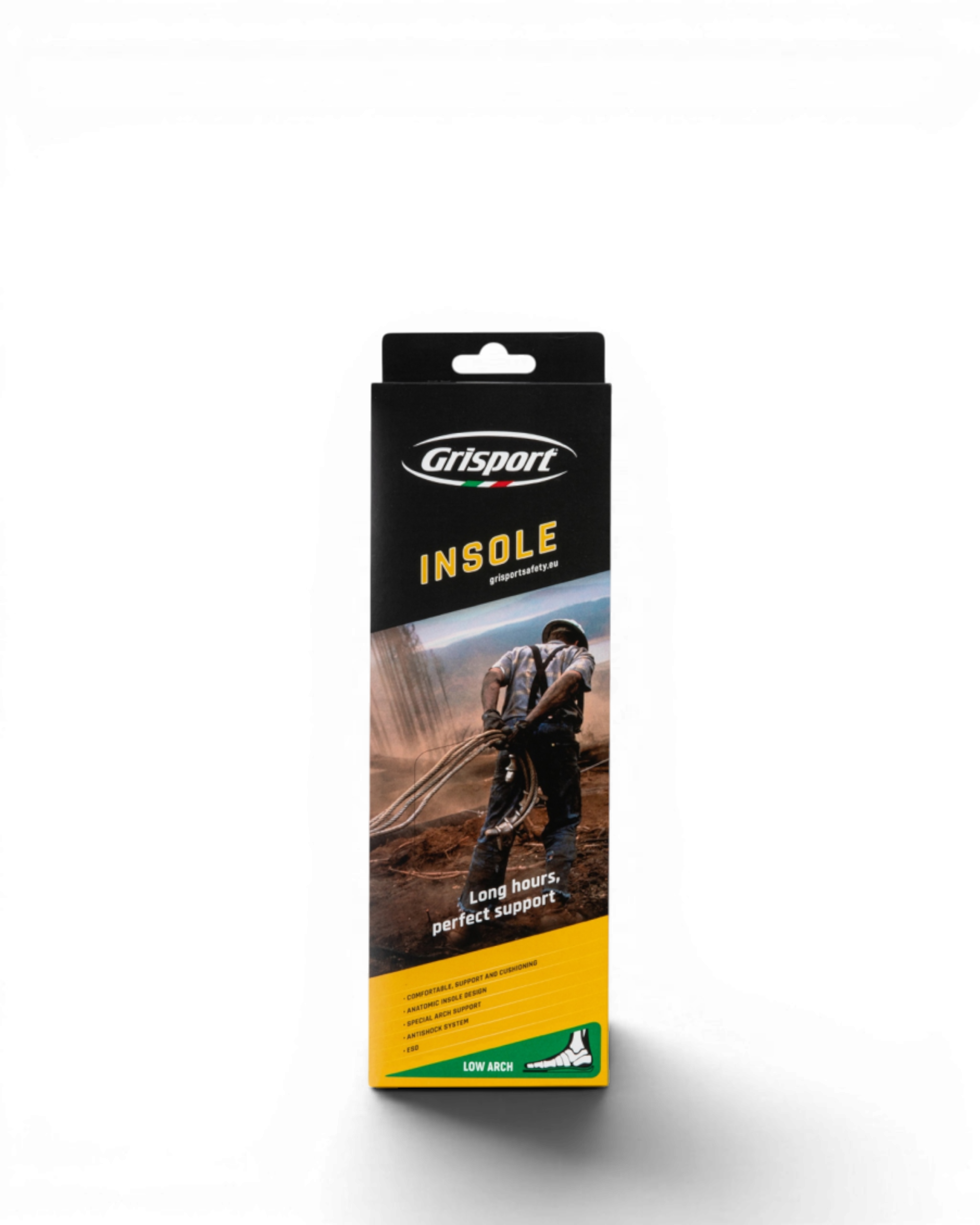 Grisport Inlegzool Laag 1000030 Zwart