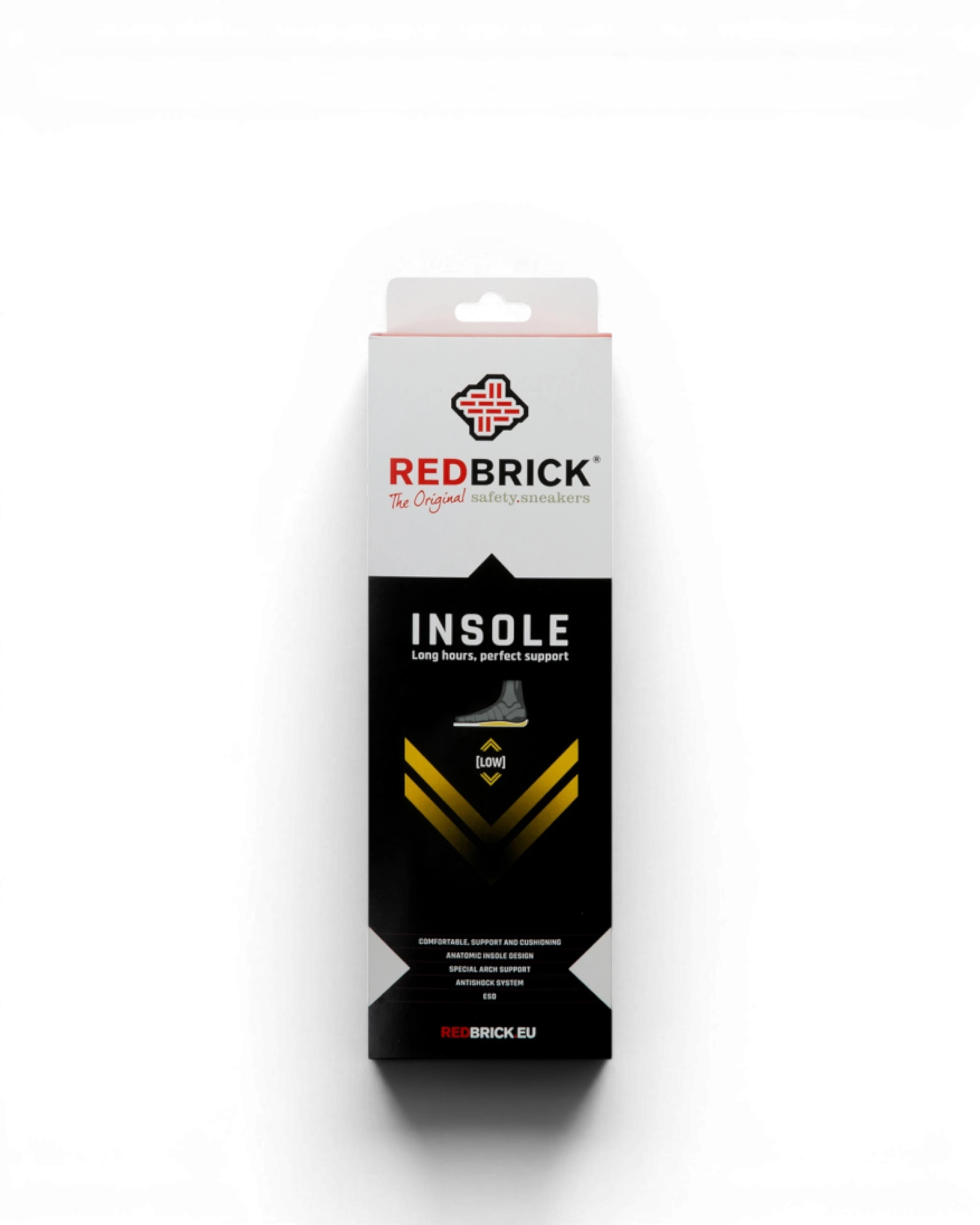 Redbrick Inlegzool Laag 1000033 Zwart