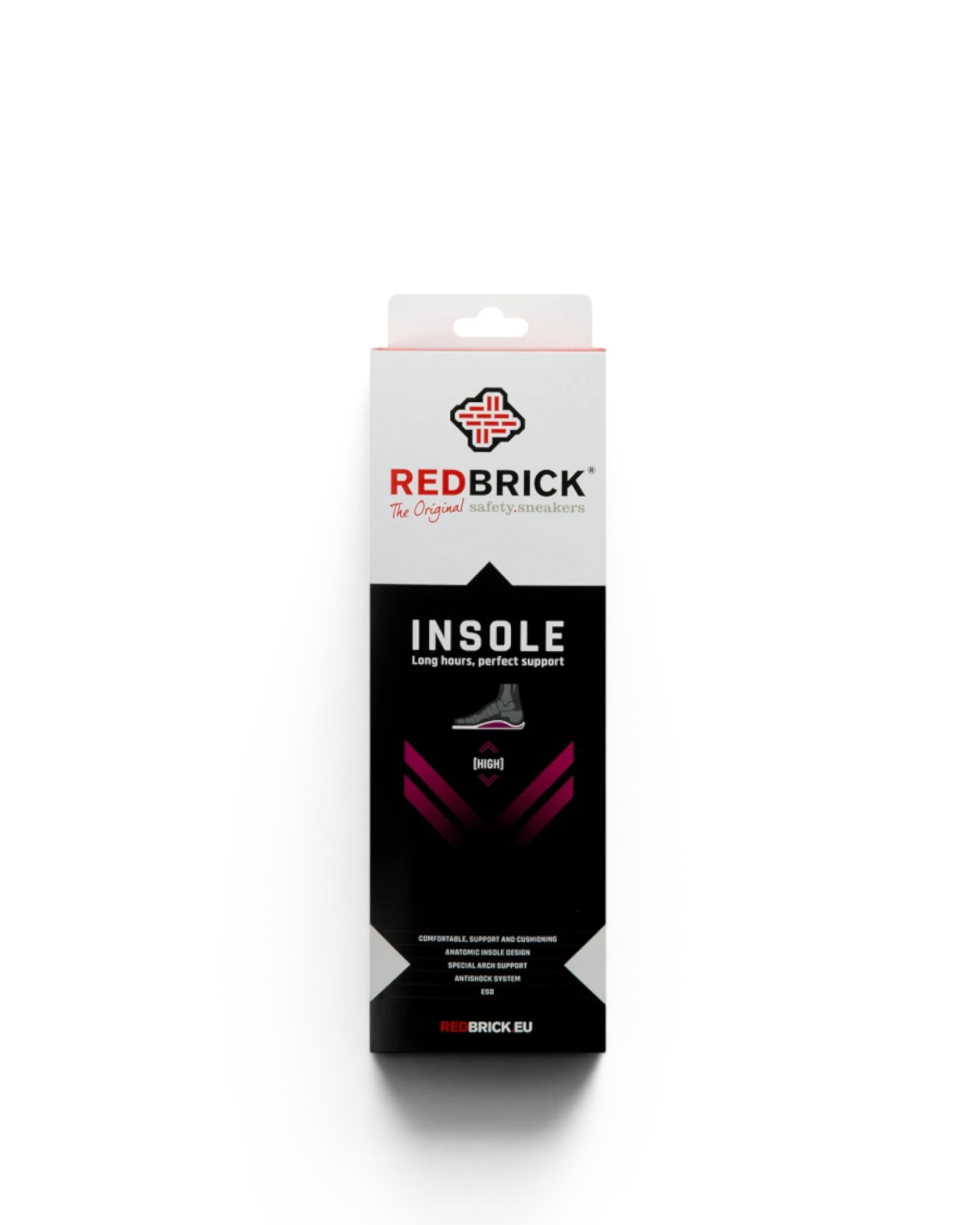 Redbrick Inlegzool High 1000035 Zwart