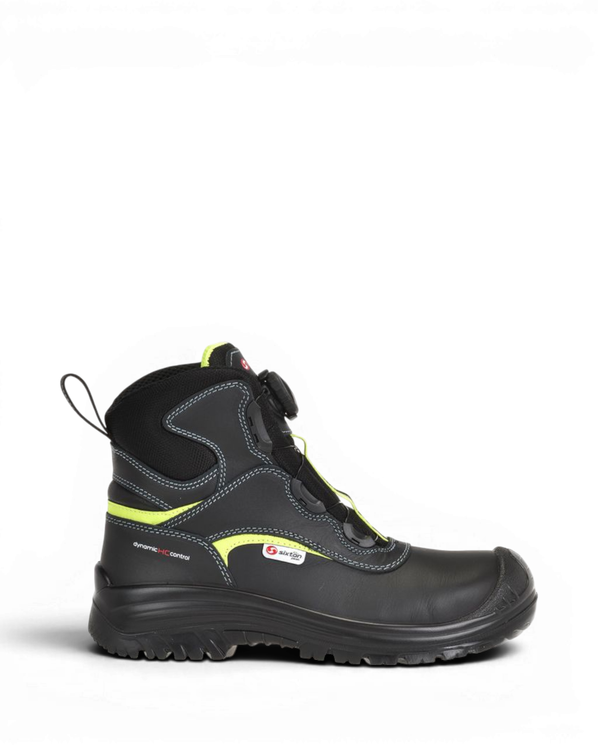 Sixton Roling BOA 81374-00 Hoog S3 + KN Zwart/Geel