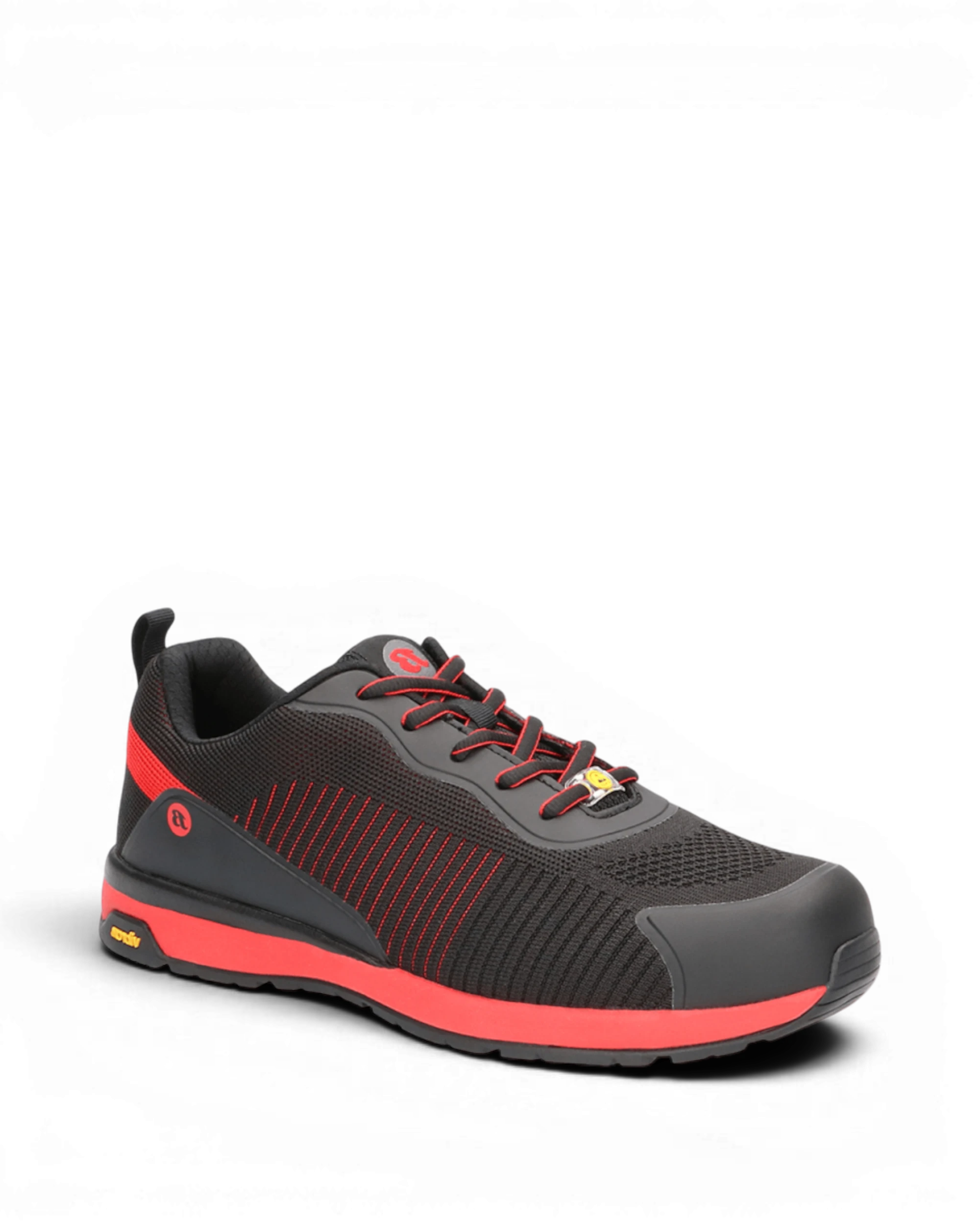 Bata Radiance Spark Laag S1P Zwart/Rood (W)