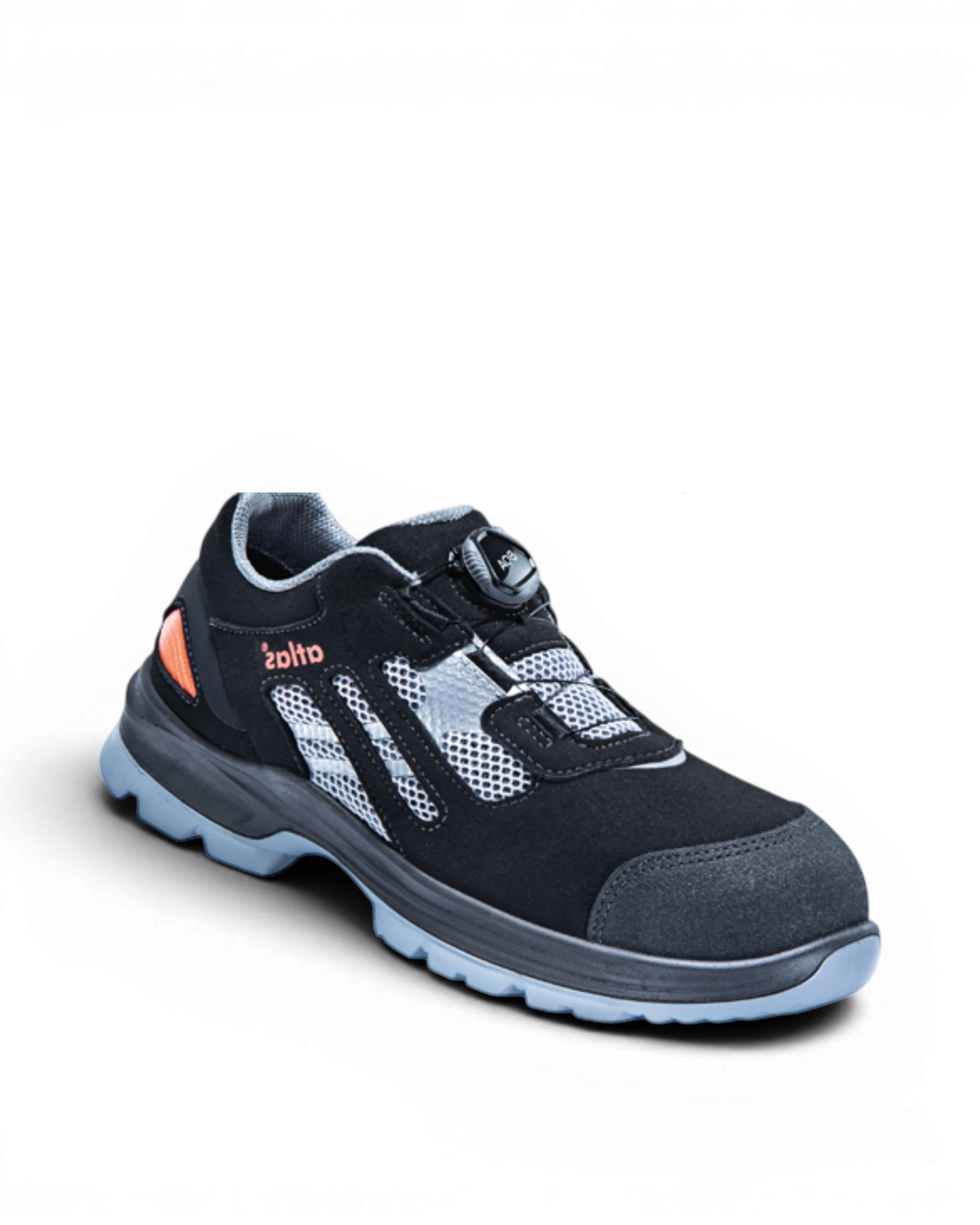 Atlas Schoen Flash 3200 Laag BOA S1 Zwart/Grijs