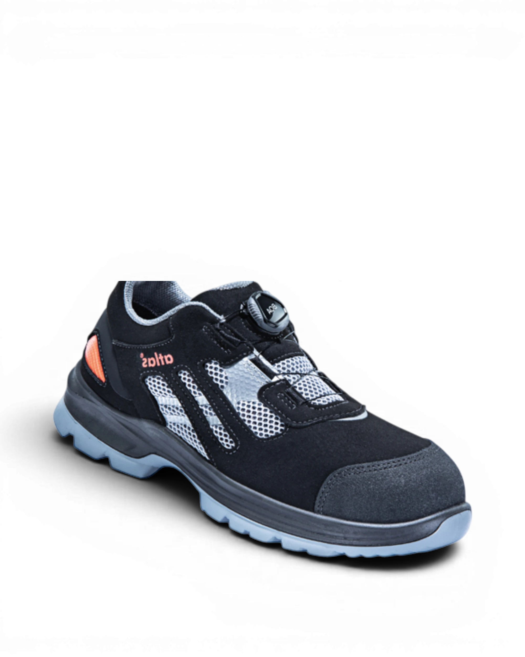 Atlas Schoen Flash 3205 XP Laag BOA S1P Zwart/Grijs