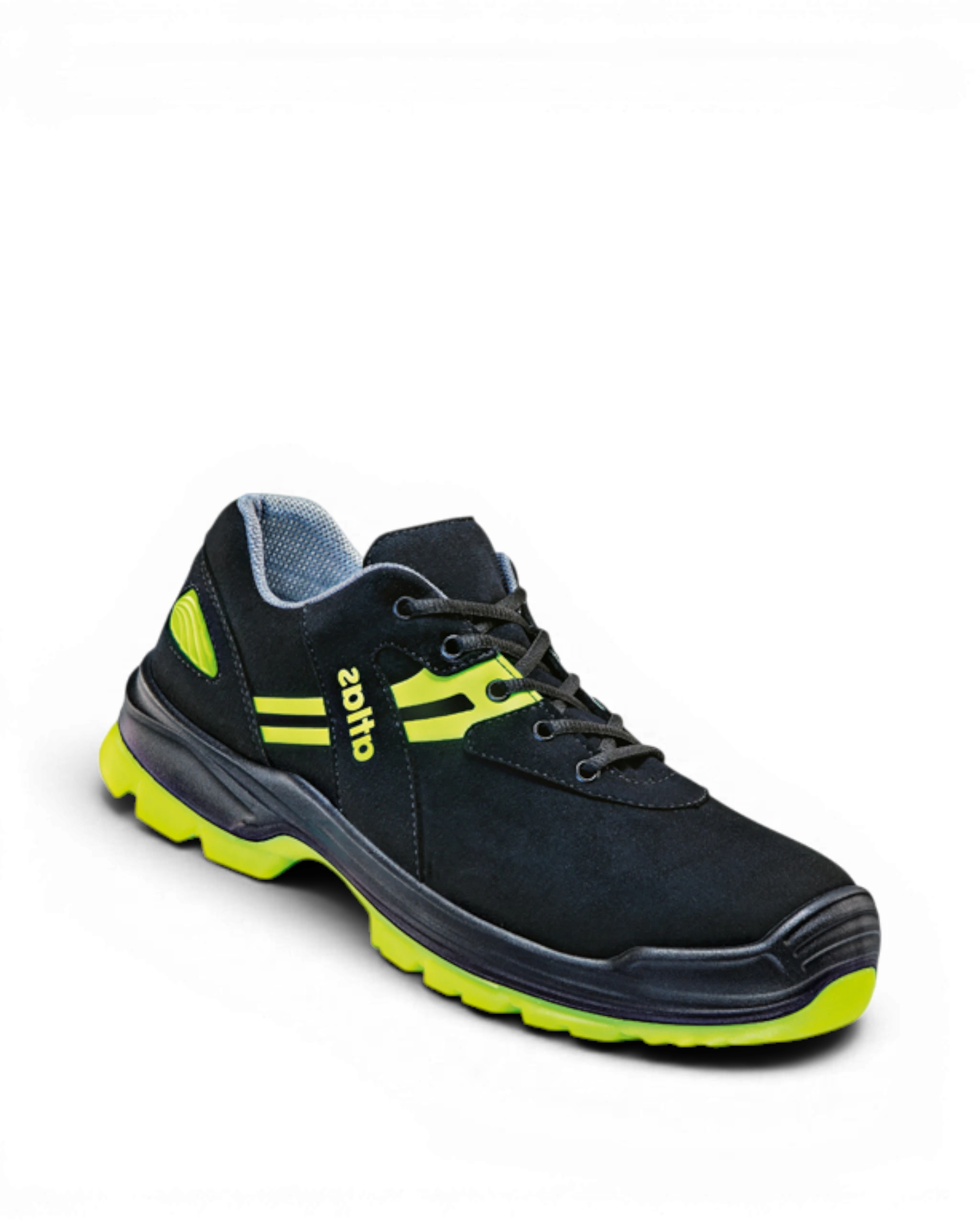 Atlas Schoen Flash 5265 XP S3 Zwart/Geel