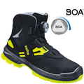 Atlas Schoen Flash 8255 XP BOA S3 Zwart/Geel