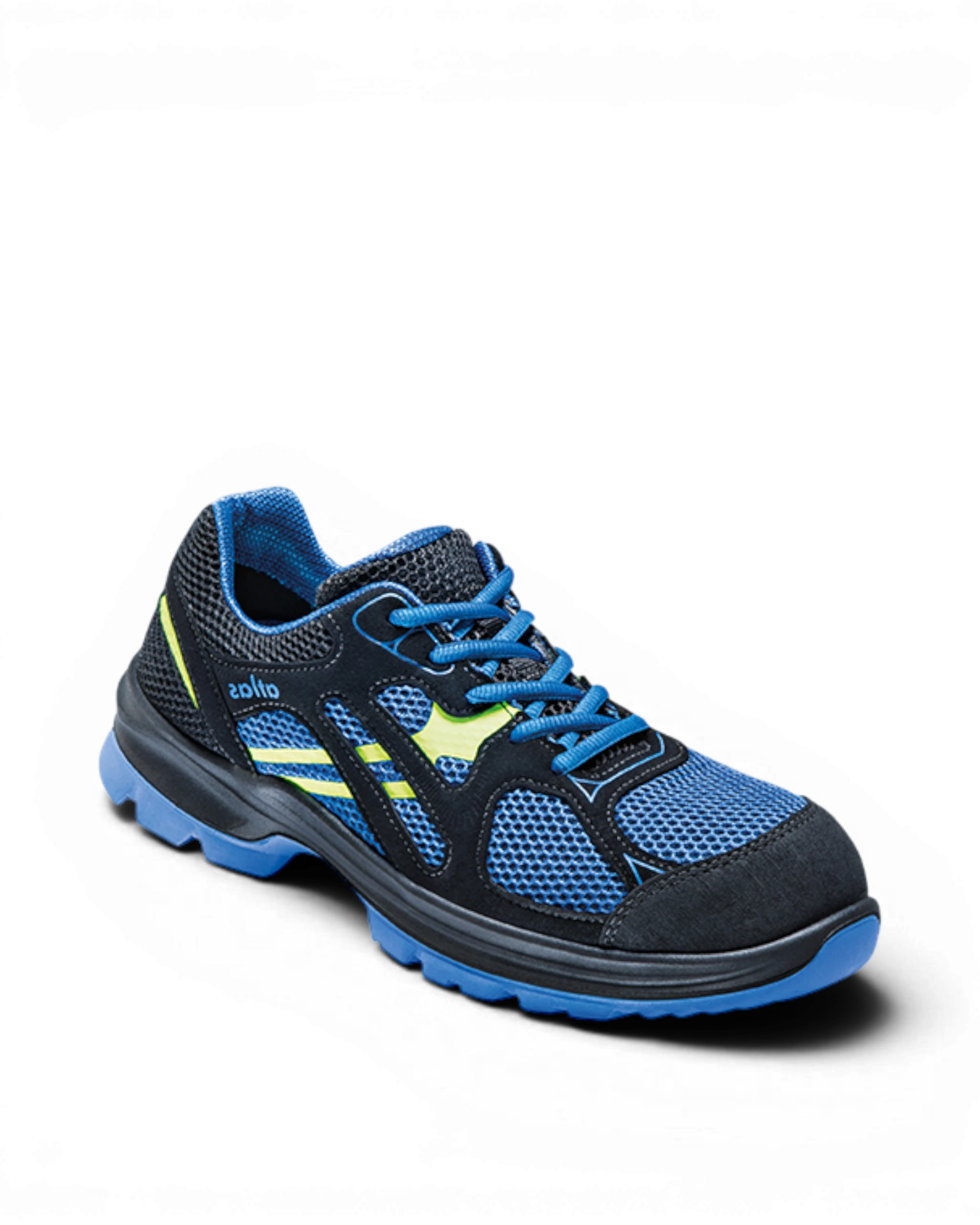 Atlas Schoen Flash 4005 XP S1P W13 Zwart/Blauw