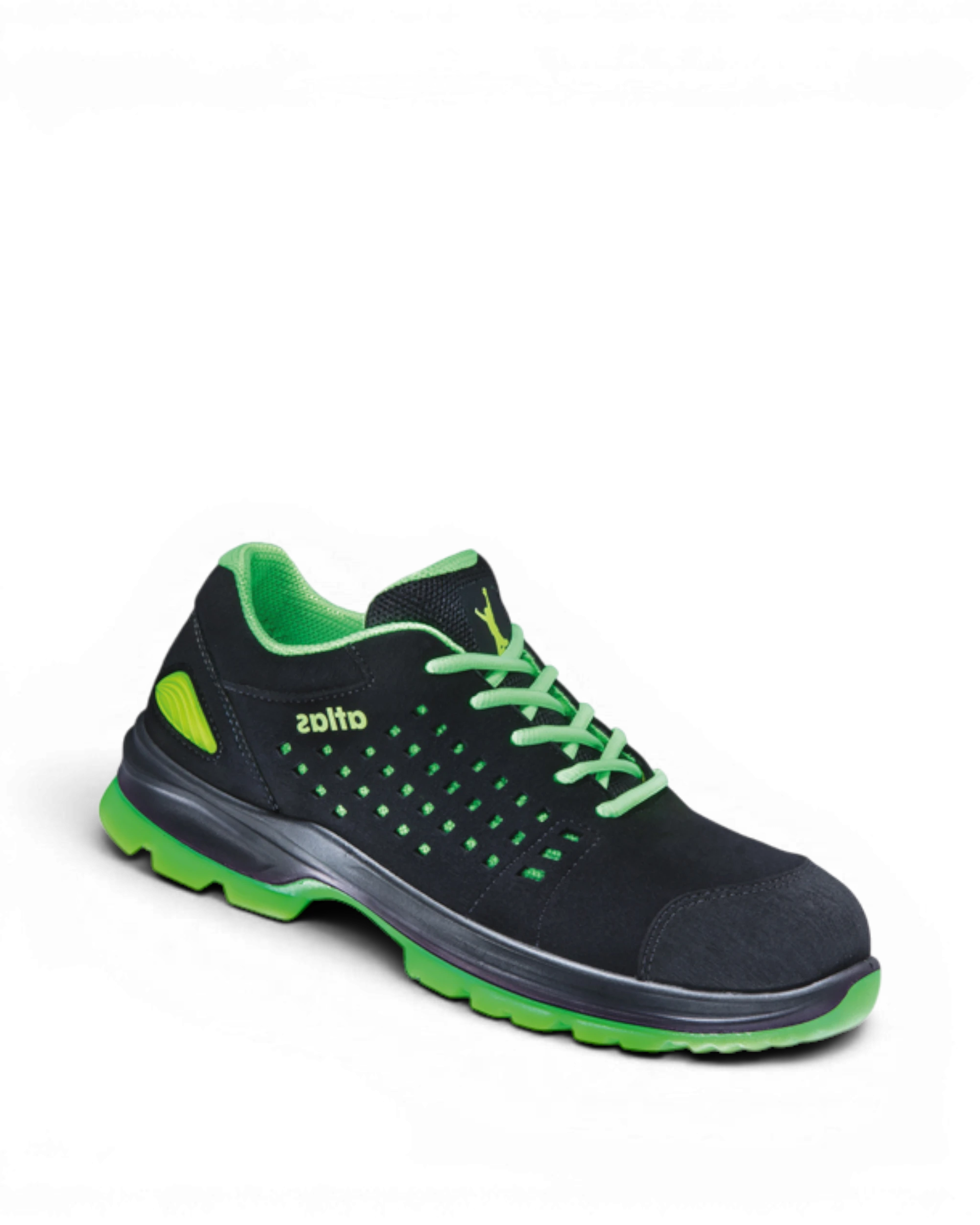 Atlas Schoen SL 205 XP 2.0 S1P W12 Zwart/Groen