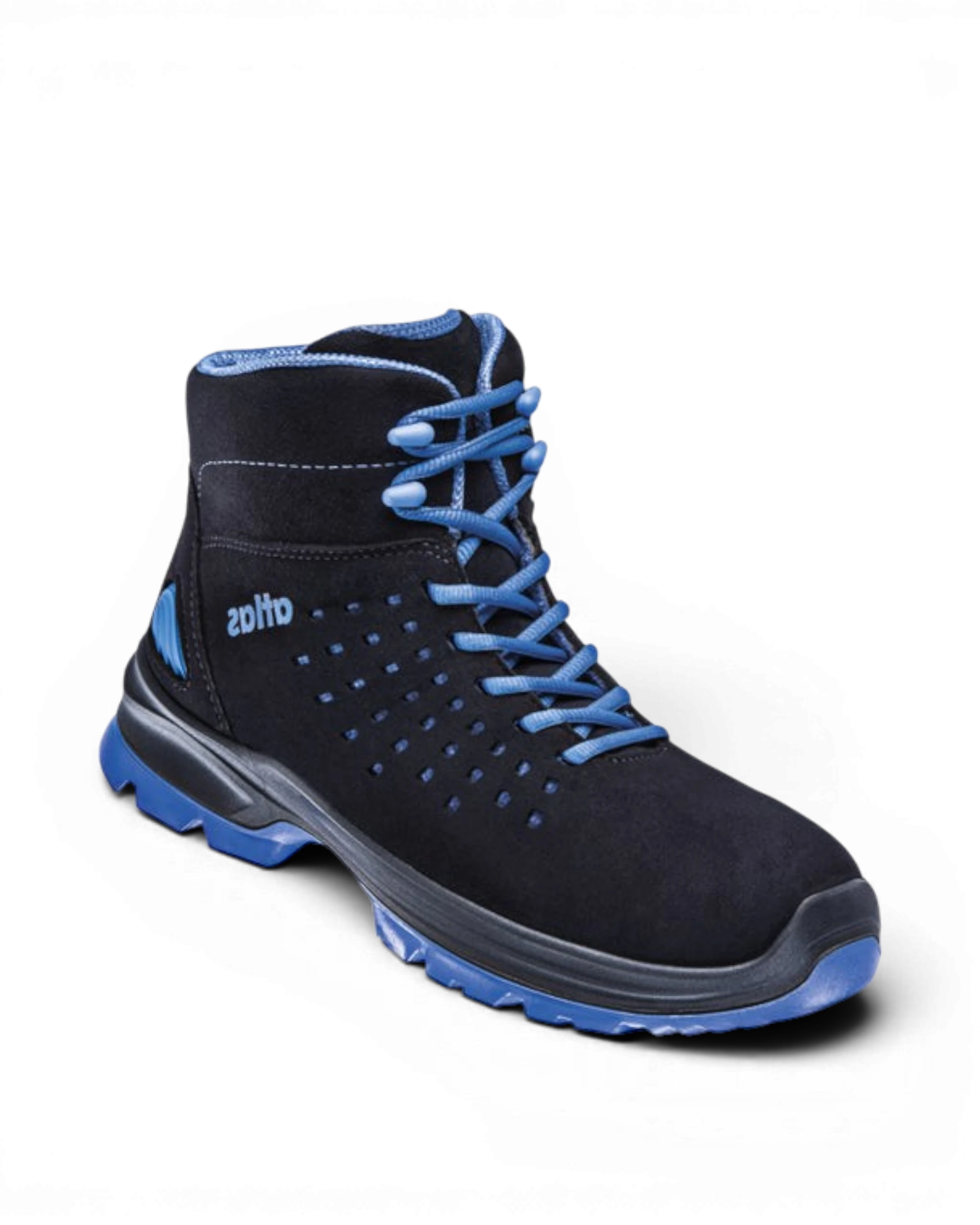 Atlas Schoen SL 82 2.0 Hoog S1 W12 Zwart/Blauw