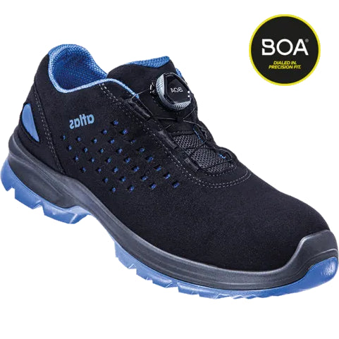 Atlas Schoen SL 940 2.0 BOA Laag S1 W12 Zwart/Blauw