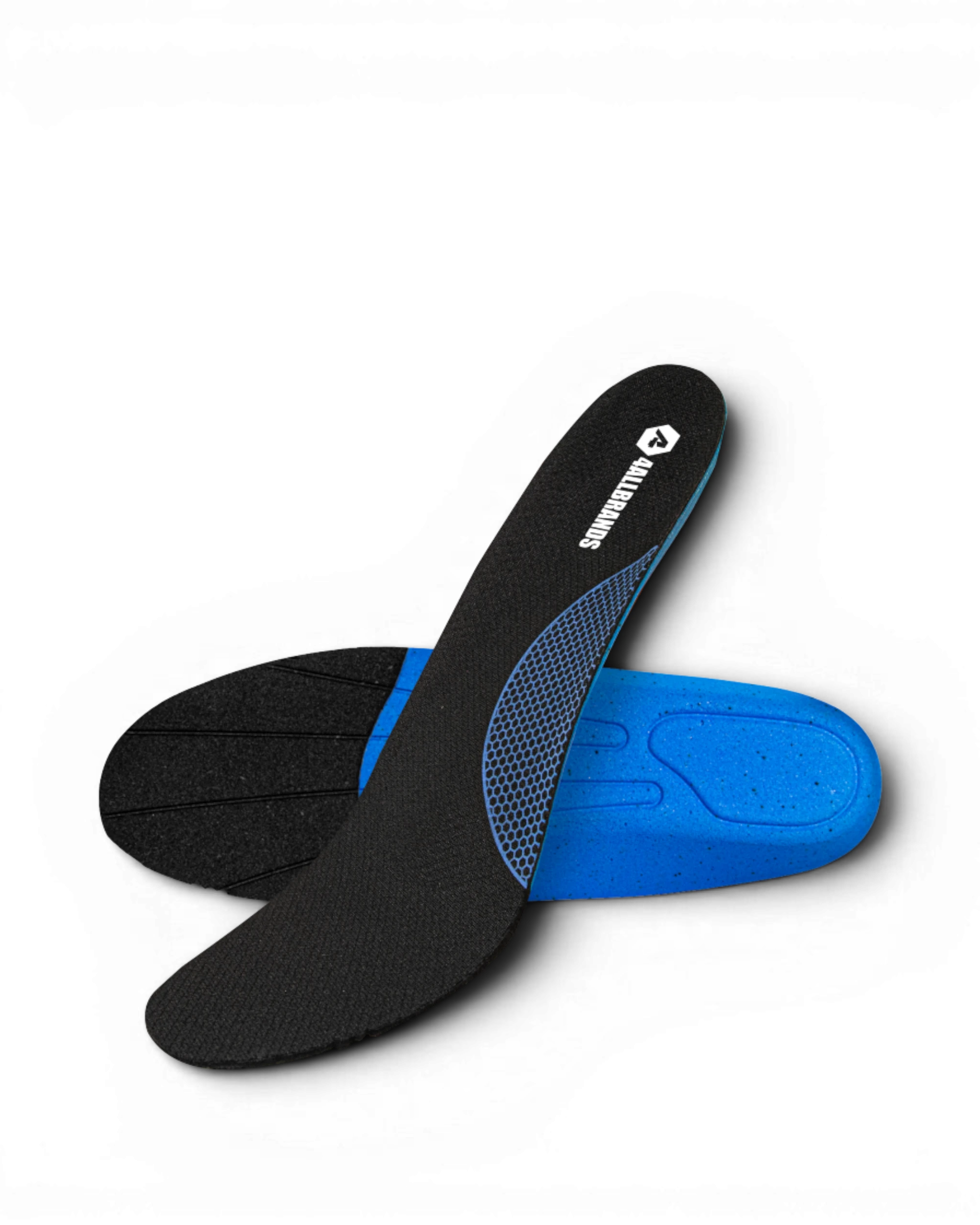 Neskrid Universele Classic High Inlegzool blauw Zwart/Blauw