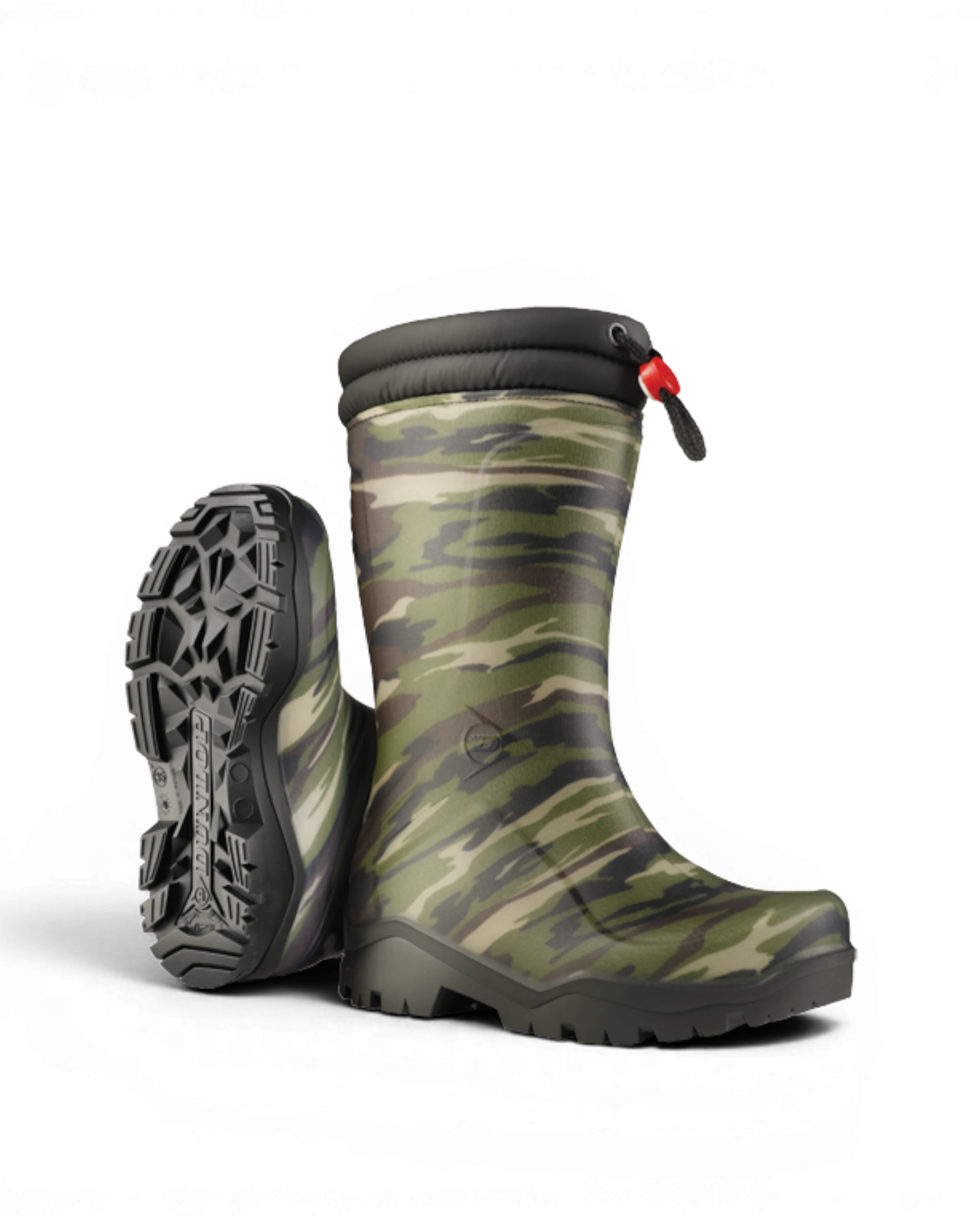Dunlop K310931 Blizzard Kinderlaars gevoerd PVC Army Camouflage 14587